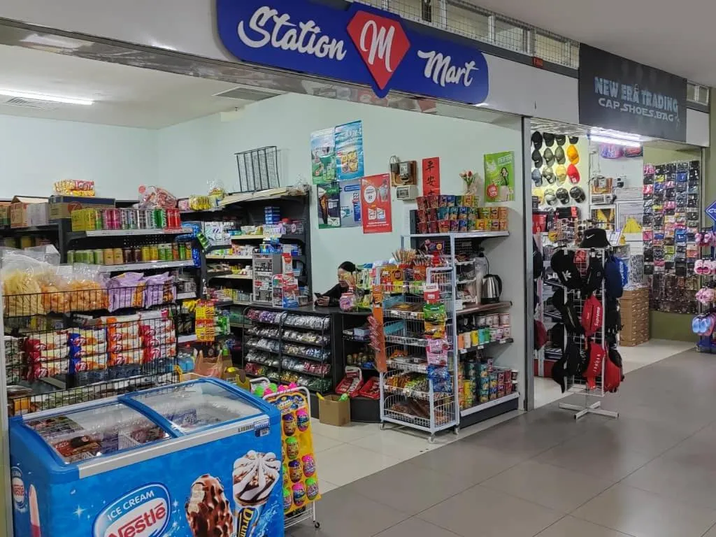 Shopping Area in LI HUA HOTEL , BINTULU SENTRAL
