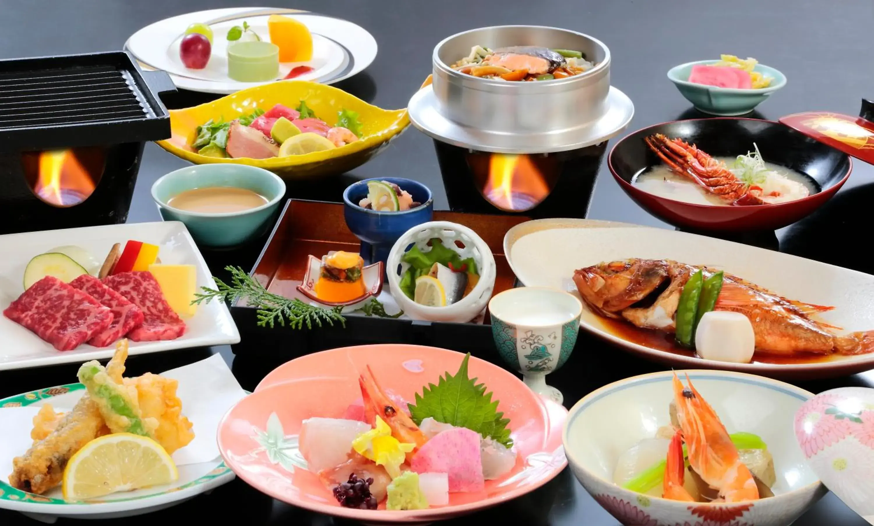 Food in Itsuura Kanko Hotel Food in Itsuura Kanko Hotel