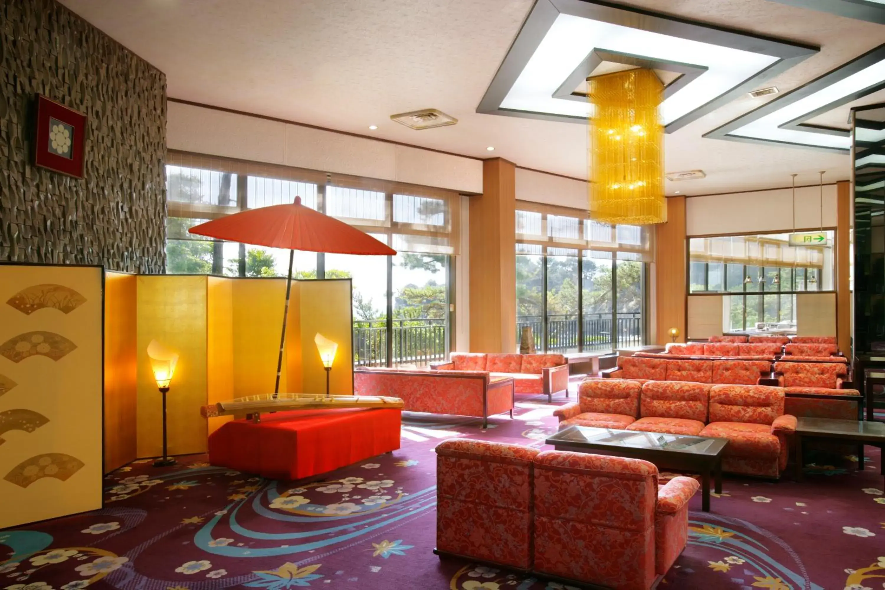 Lobby or reception in Itsuura Kanko Hotel Lobby or reception in Itsuura Kanko Hotel