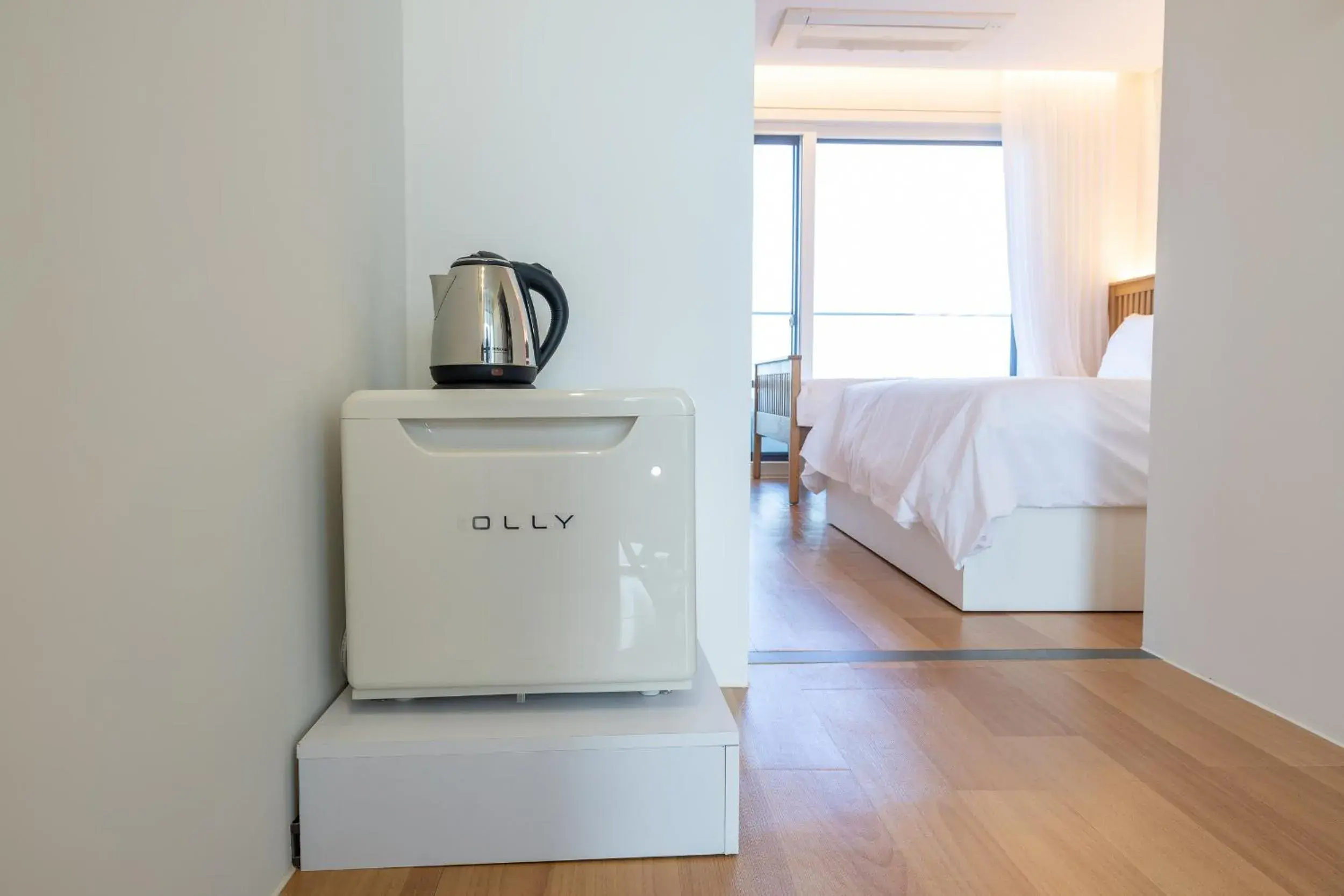 Bed in Jeju BunkerHotel&Resort Bed in Jeju BunkerHotel&Resort