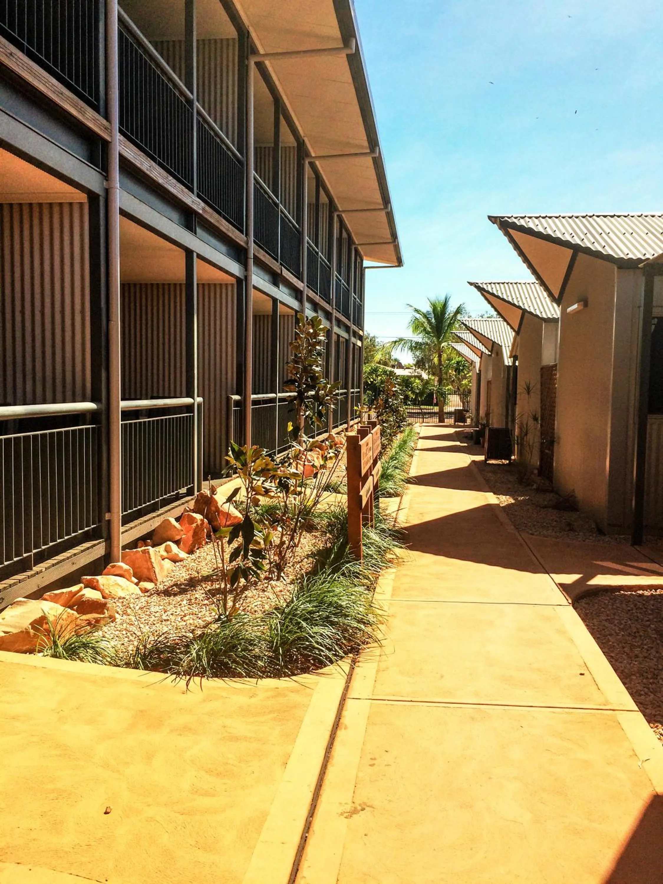 Property building in Spinifex Hotel