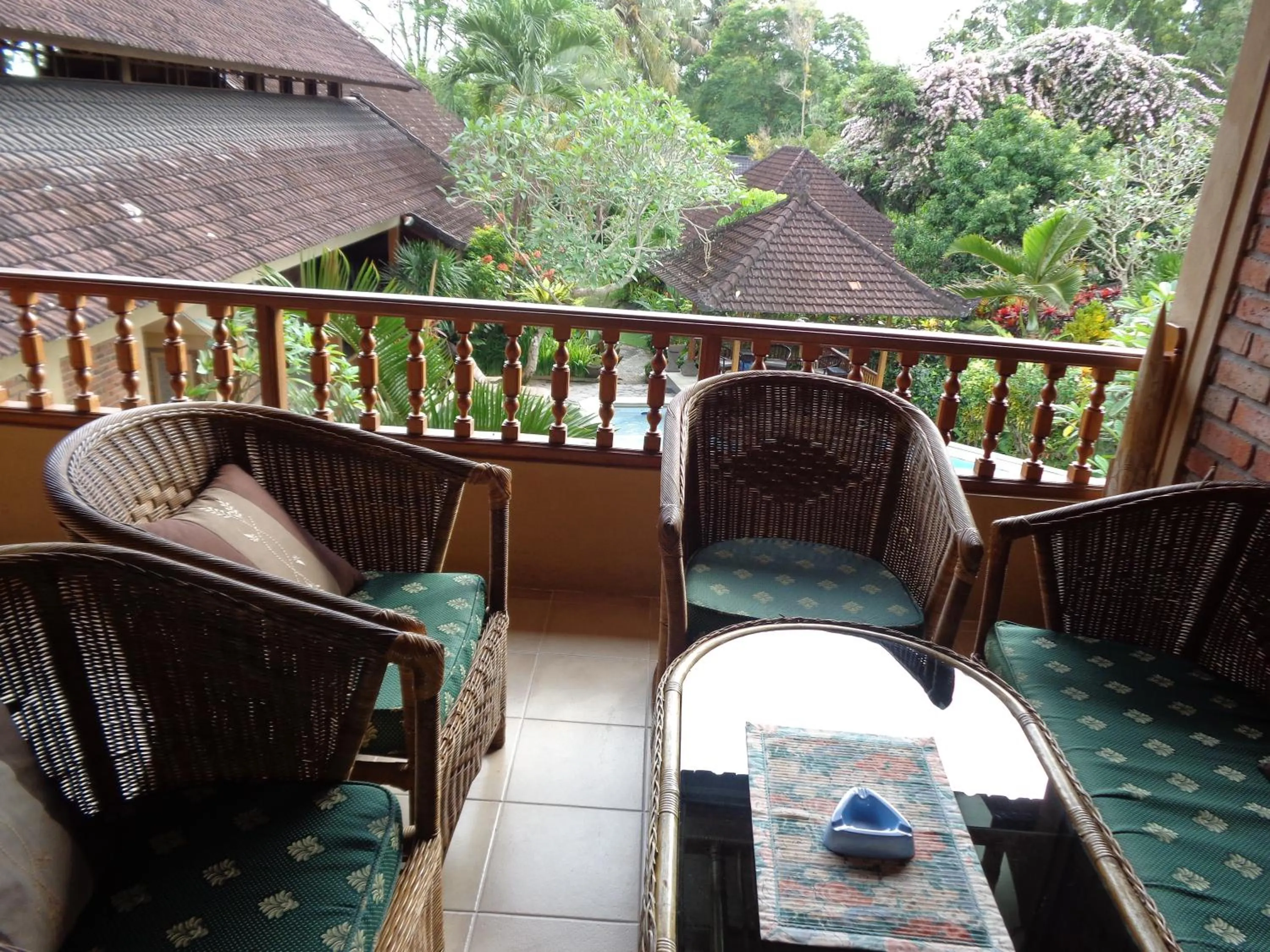Balcony/Terrace in Klub Kokos Bungalows