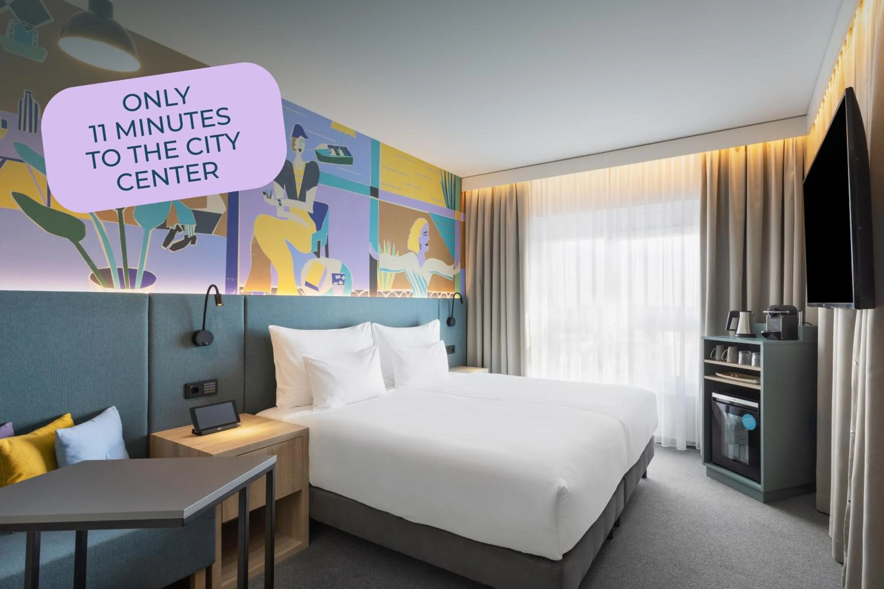 Bedroom, Bed in Spark by Hilton Vienna Donaustadt