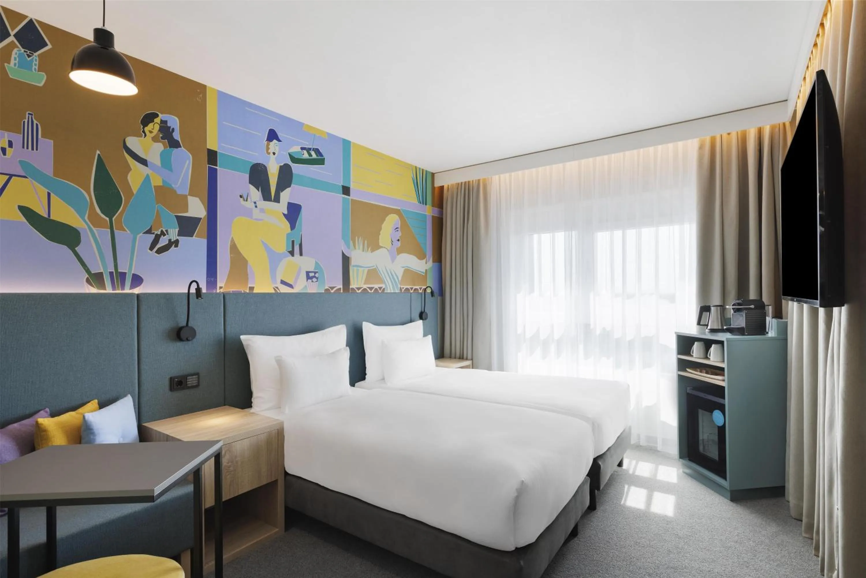 Bed in Spark by Hilton Vienna Donaustadt