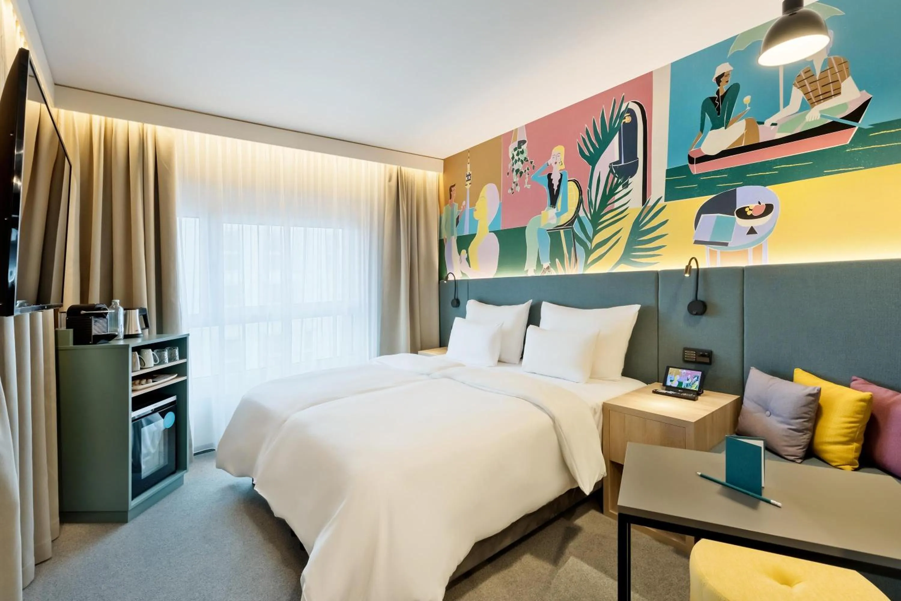 Bed in Spark by Hilton Vienna Donaustadt