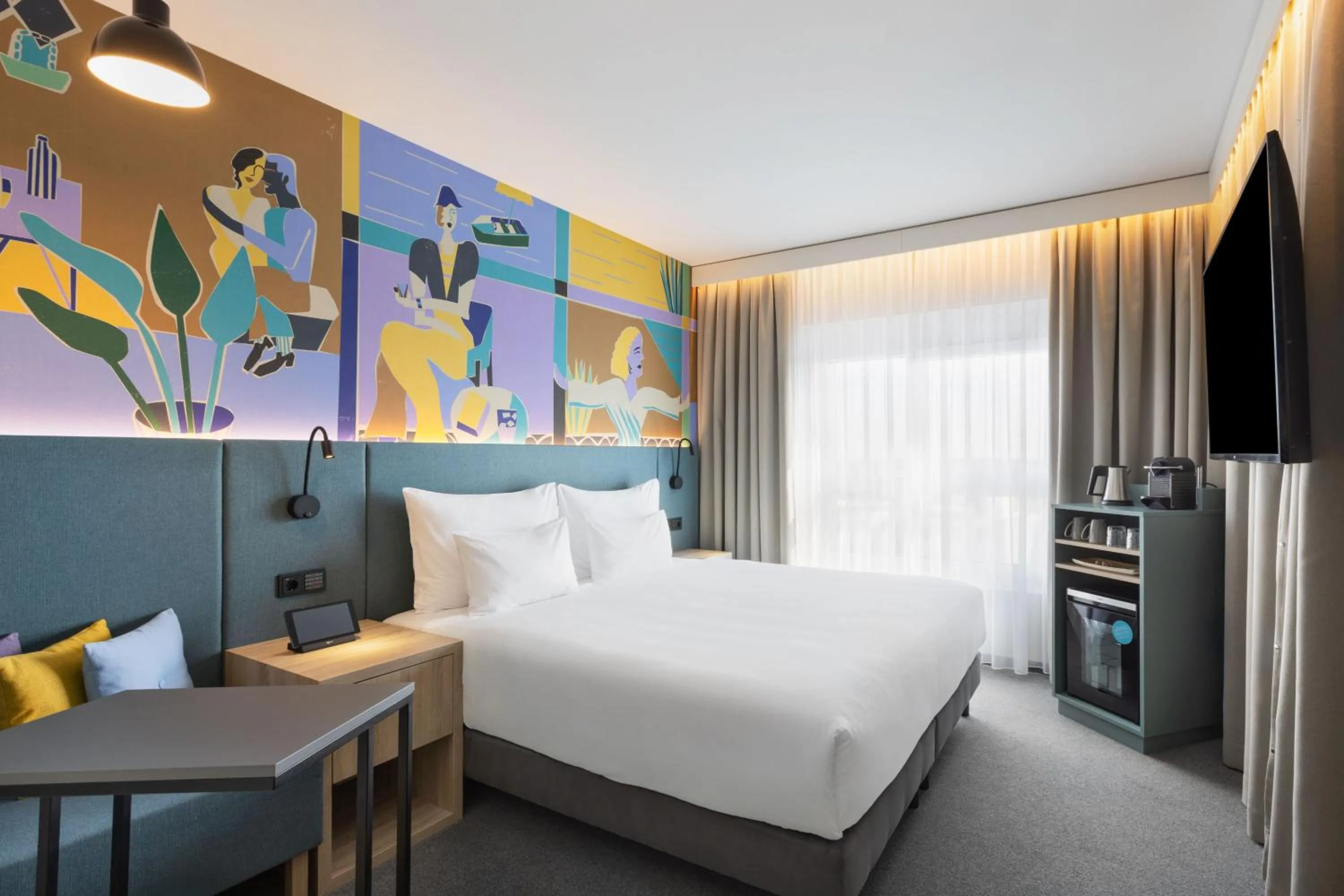 Bedroom, Bed in Spark by Hilton Vienna Donaustadt