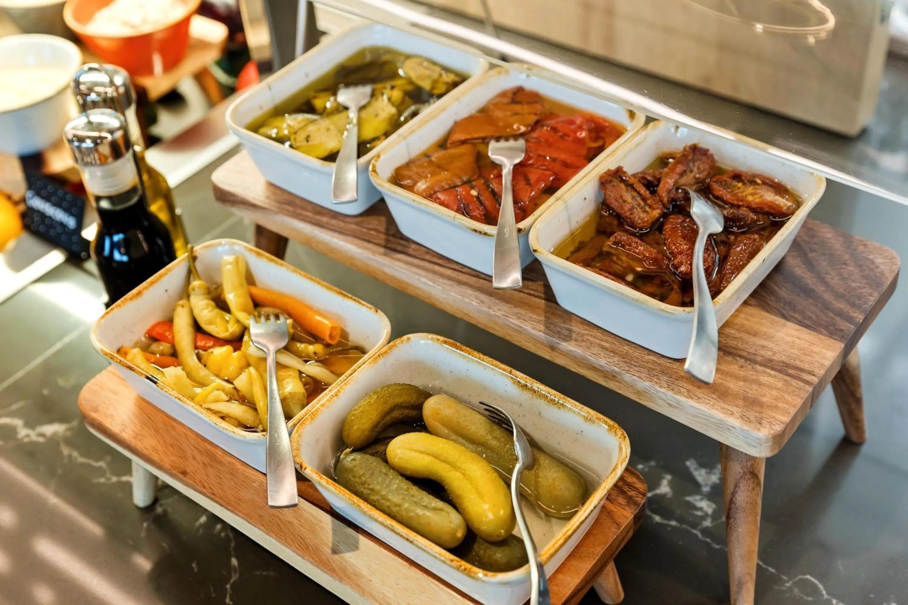 Restaurant/places to eat in Spark by Hilton Vienna Donaustadt