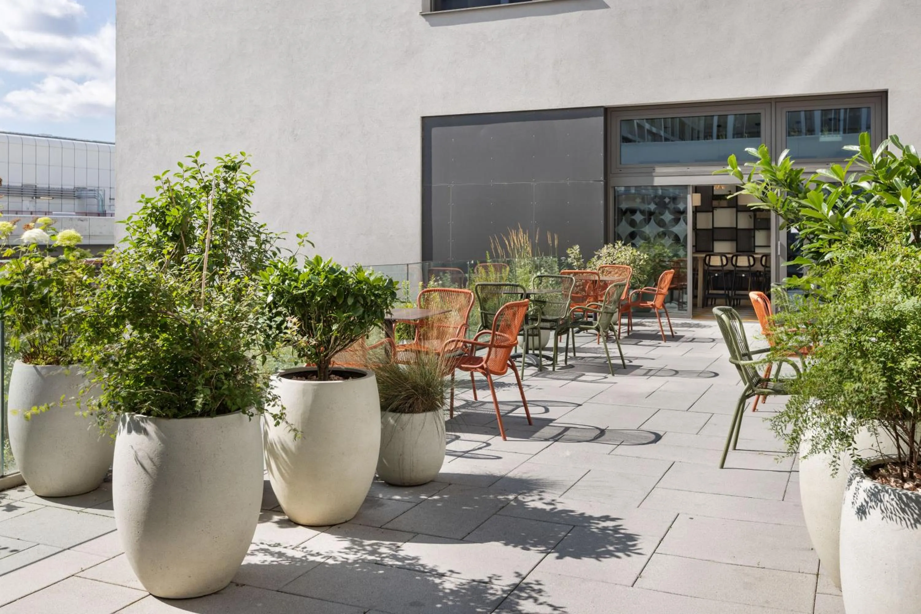 Patio in Spark by Hilton Vienna Donaustadt