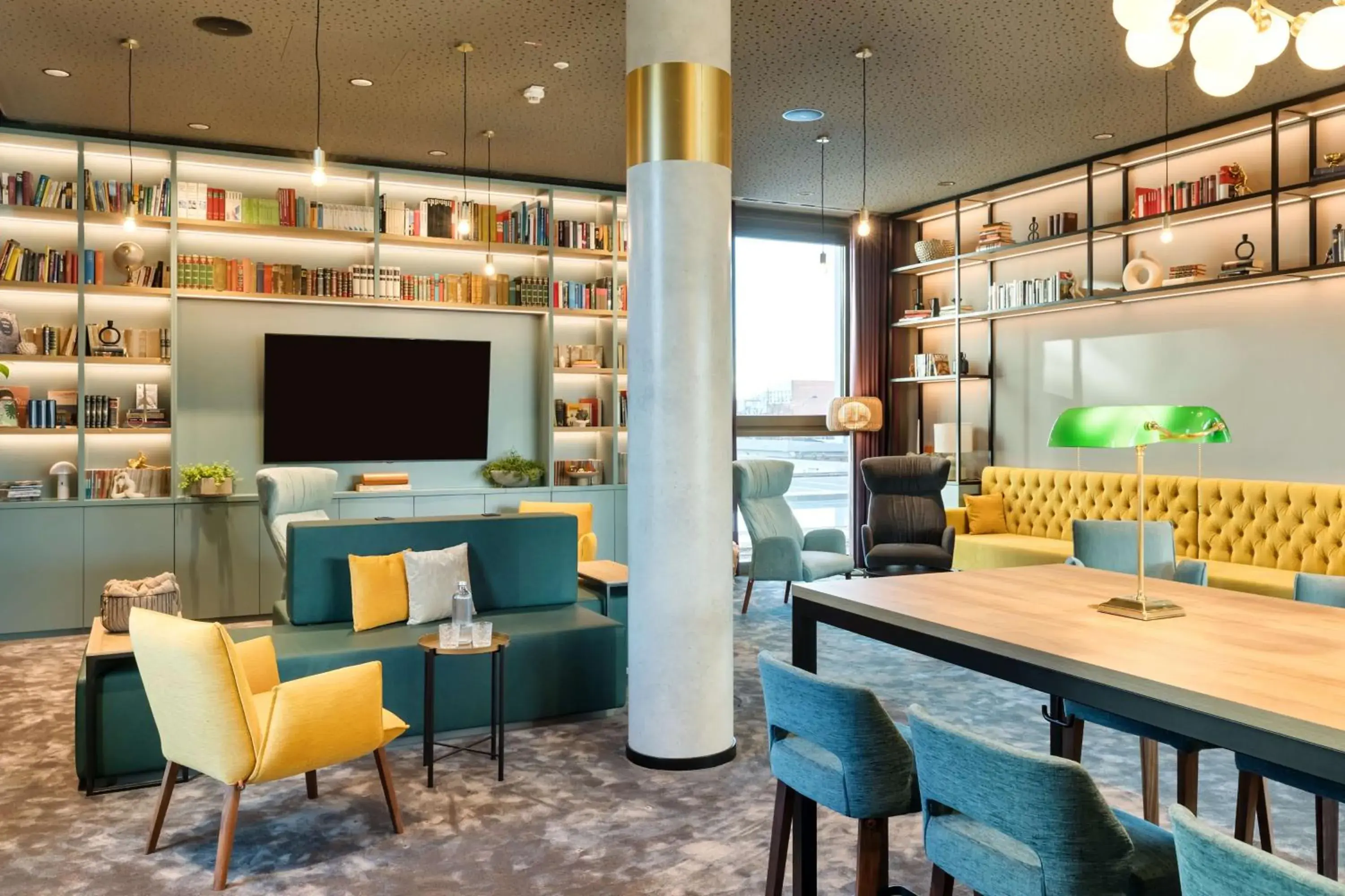 Lobby or reception in Spark by Hilton Vienna Donaustadt Lobby or reception in Spark by Hilton Vienna Donaustadt