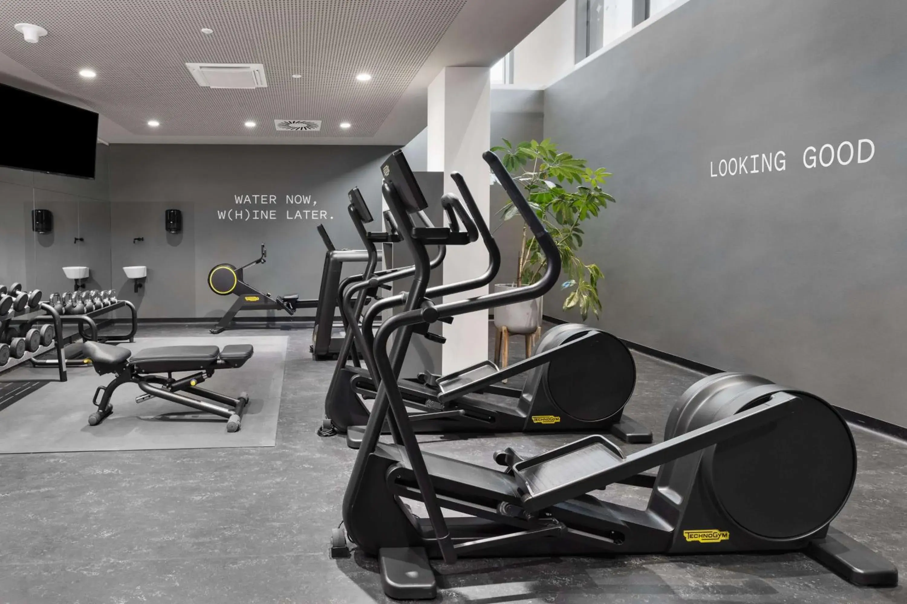Fitness centre/facilities in Spark by Hilton Vienna Donaustadt Fitness centre/facilities in Spark by Hilton Vienna Donaustadt