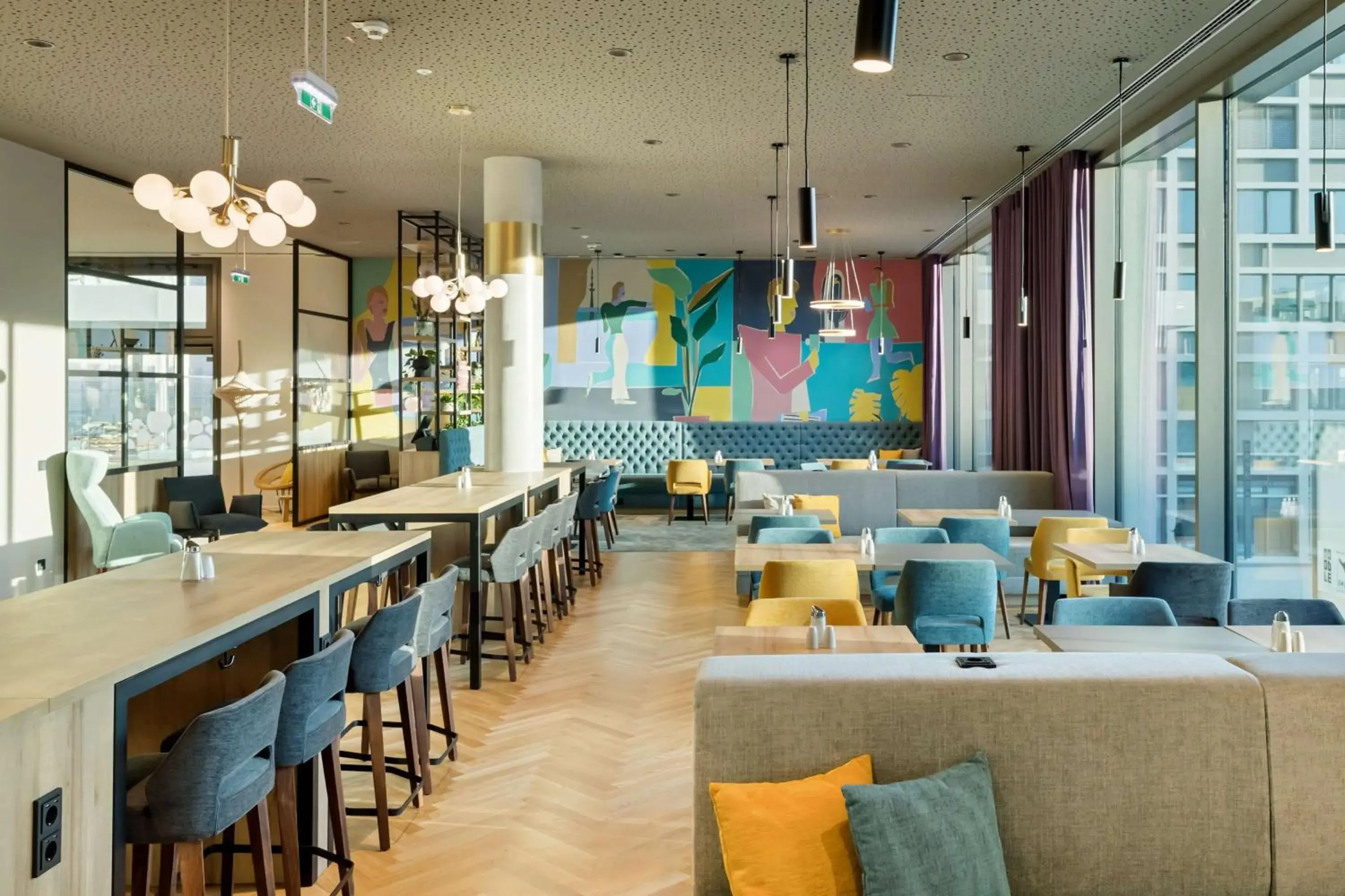 Restaurant/places to eat in Spark by Hilton Vienna Donaustadt Restaurant/places to eat in Spark by Hilton Vienna Donaustadt
