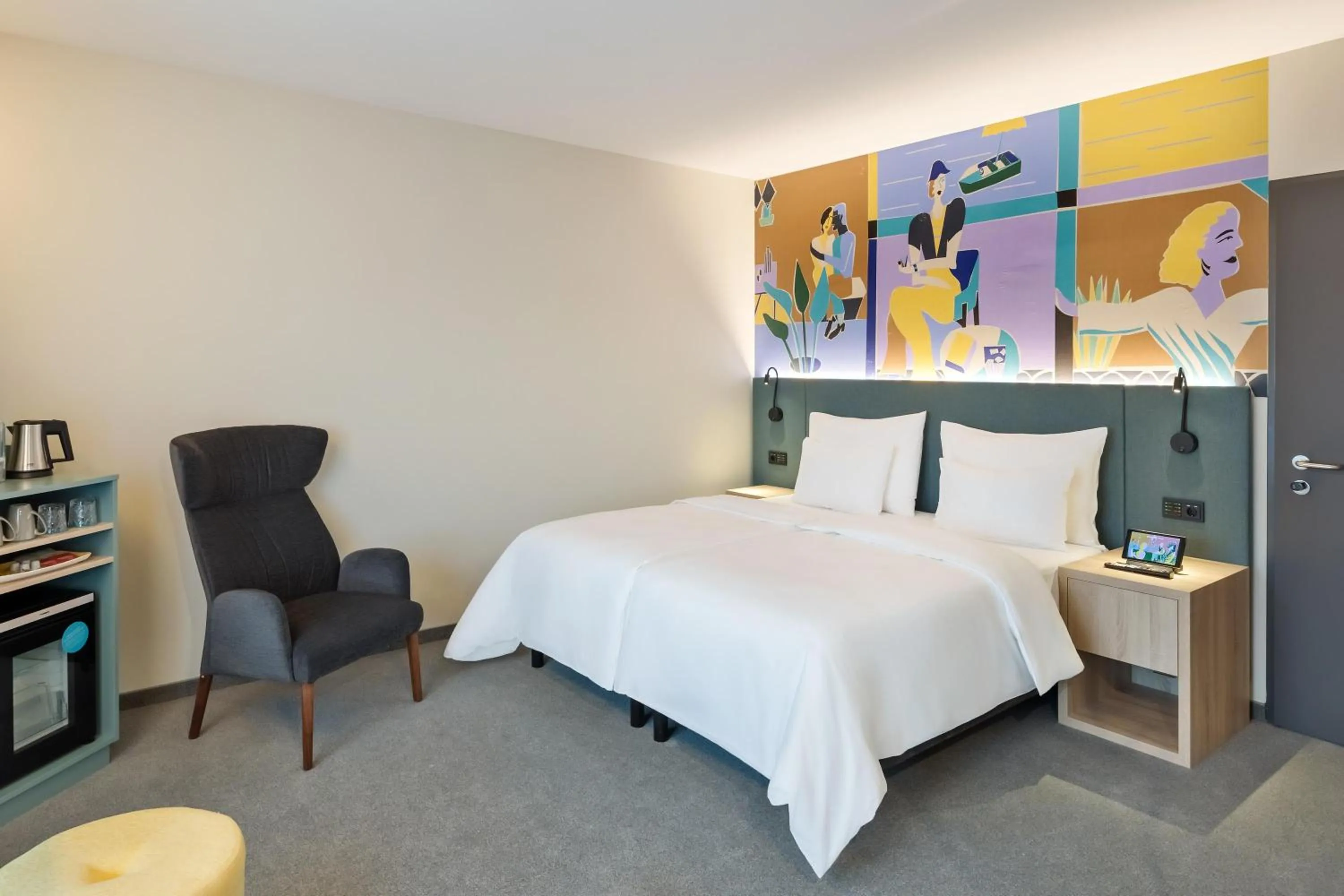 Bed in Spark by Hilton Vienna Donaustadt