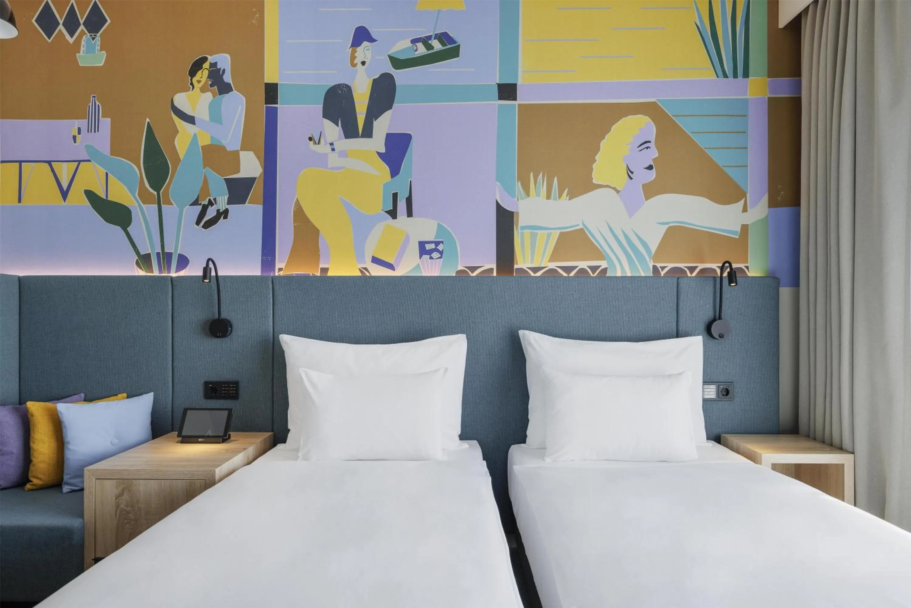 Bed in Spark by Hilton Vienna Donaustadt