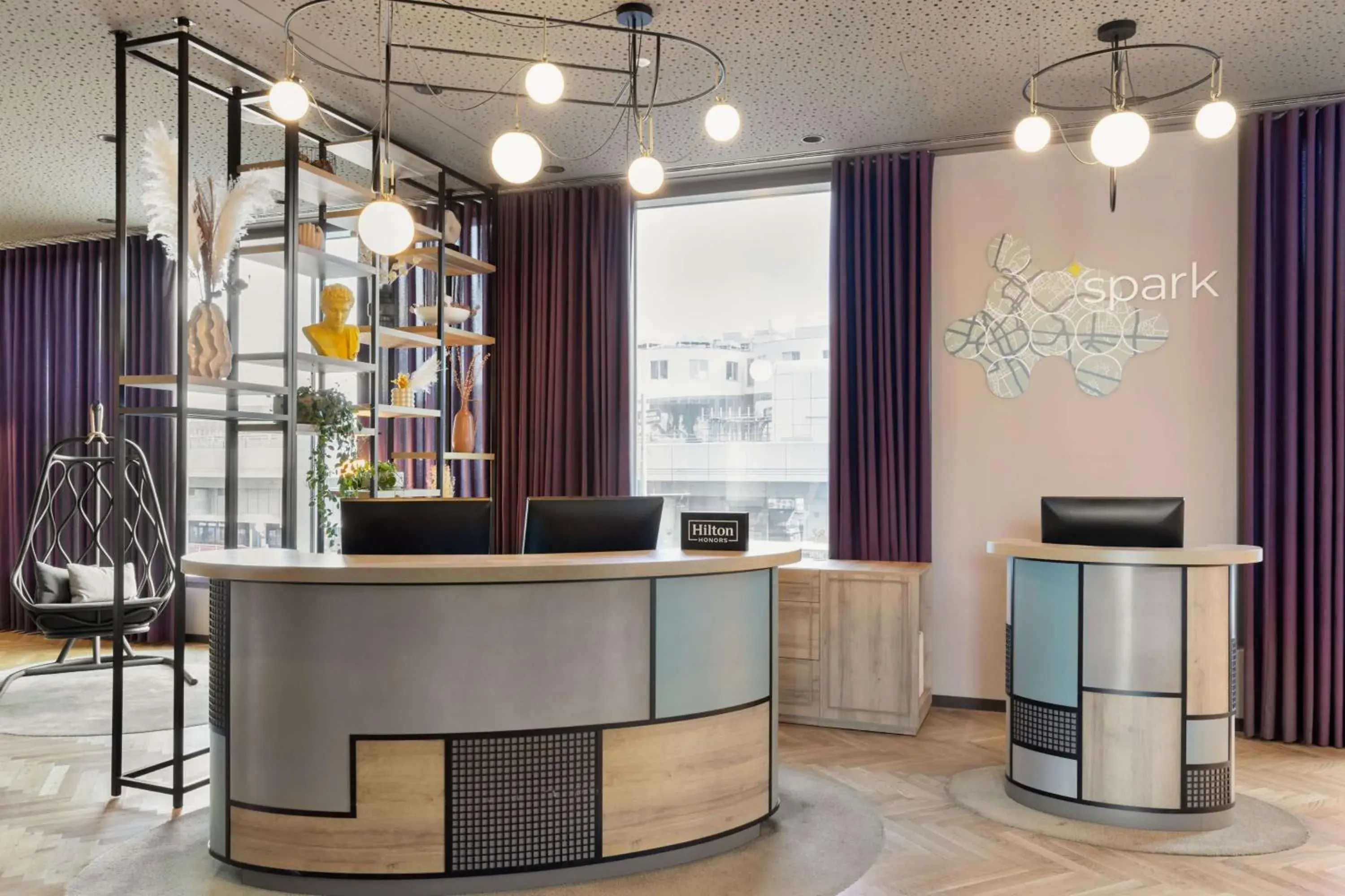 Lobby or reception in Spark by Hilton Vienna Donaustadt Lobby or reception in Spark by Hilton Vienna Donaustadt