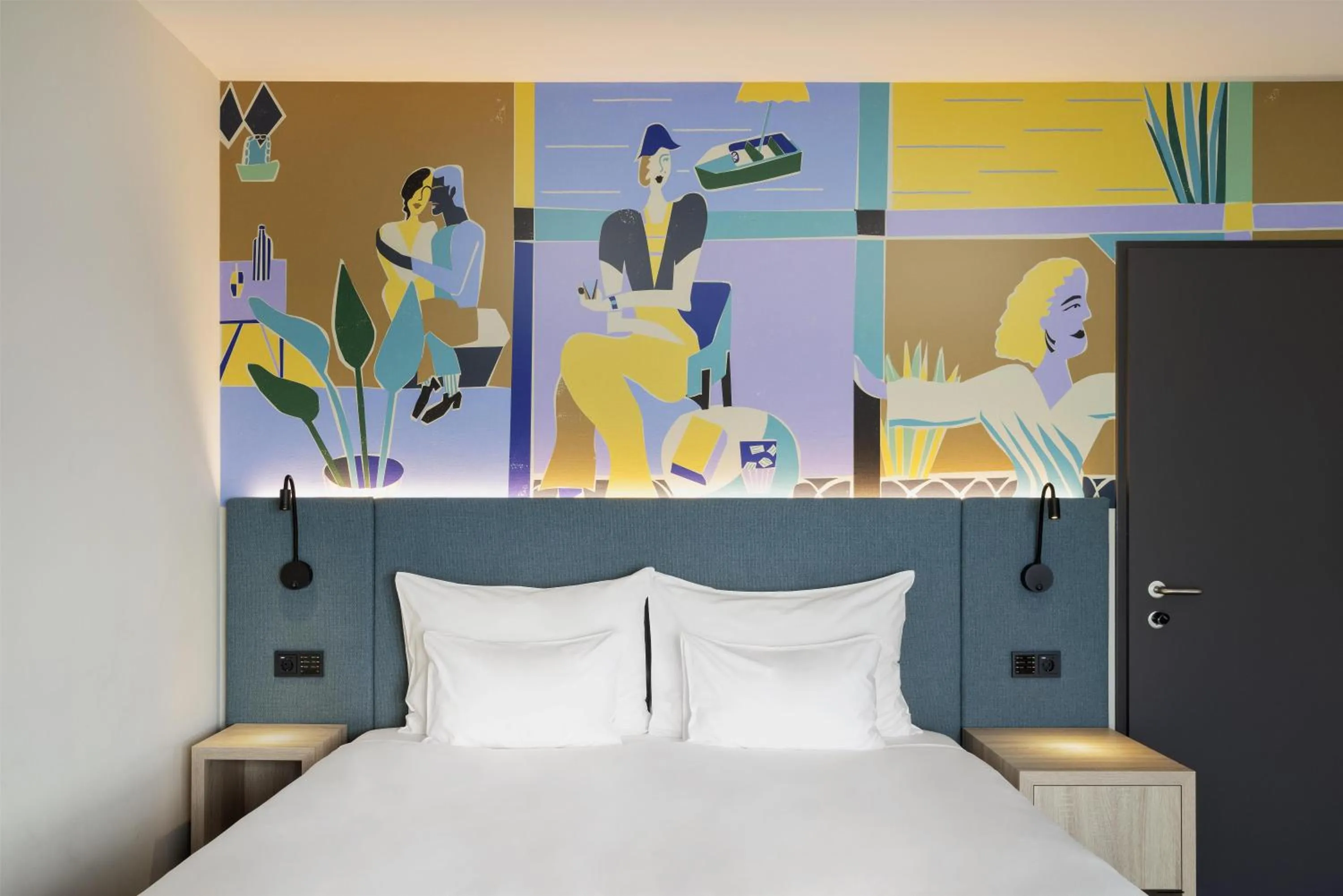 Bed in Spark by Hilton Vienna Donaustadt