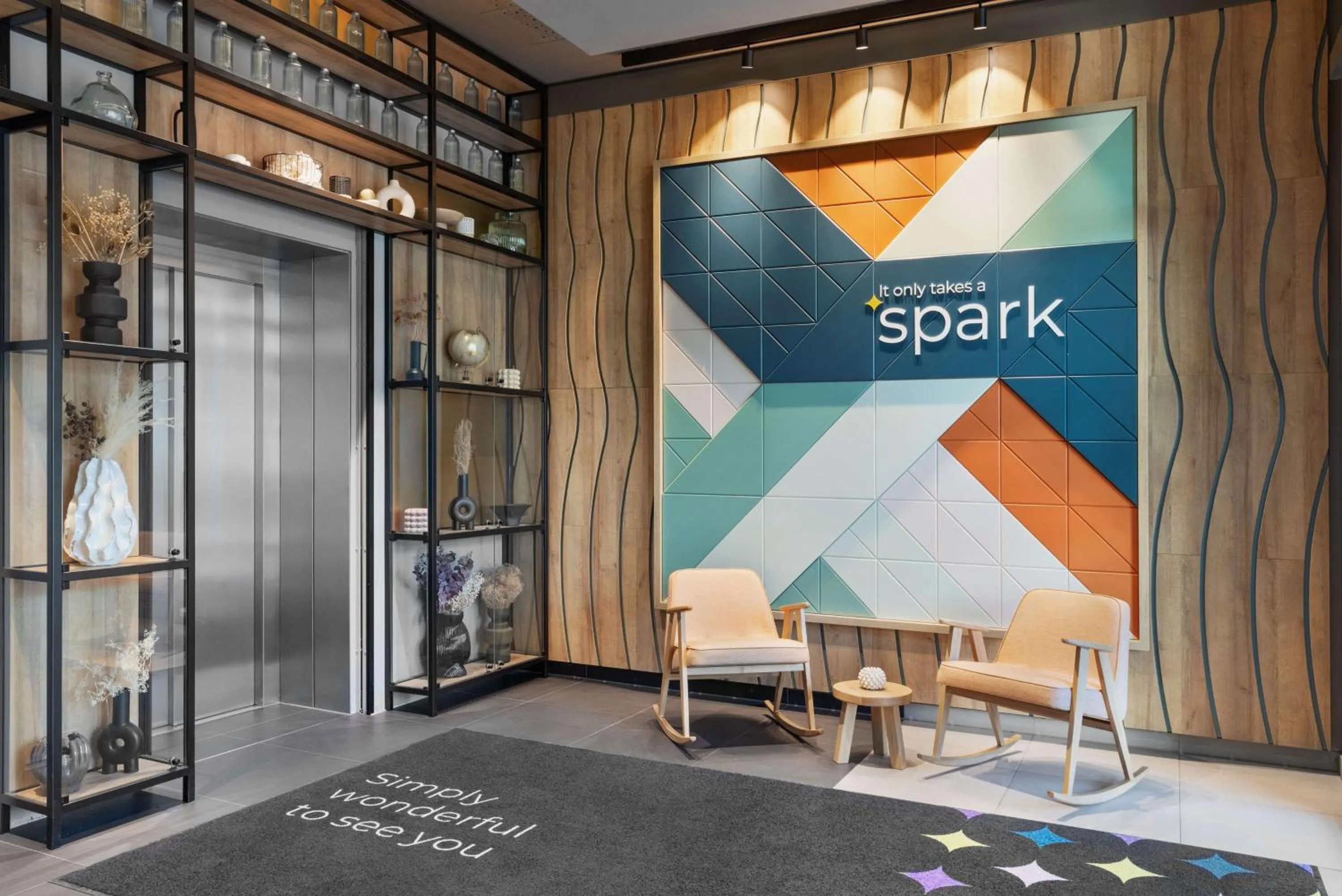 Lobby or reception in Spark by Hilton Vienna Donaustadt