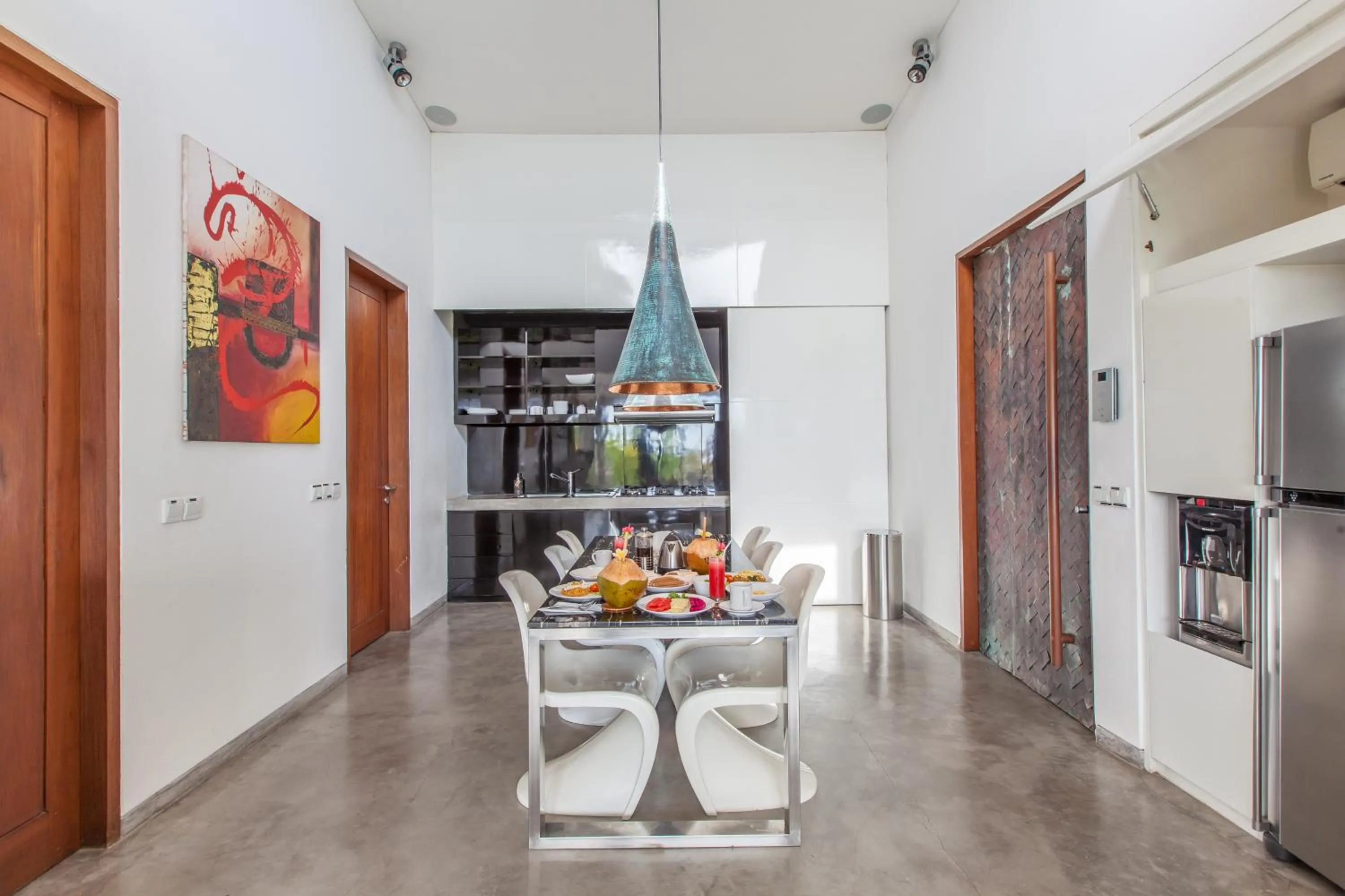 Kitchen or kitchenette in AB Villa & Apartments