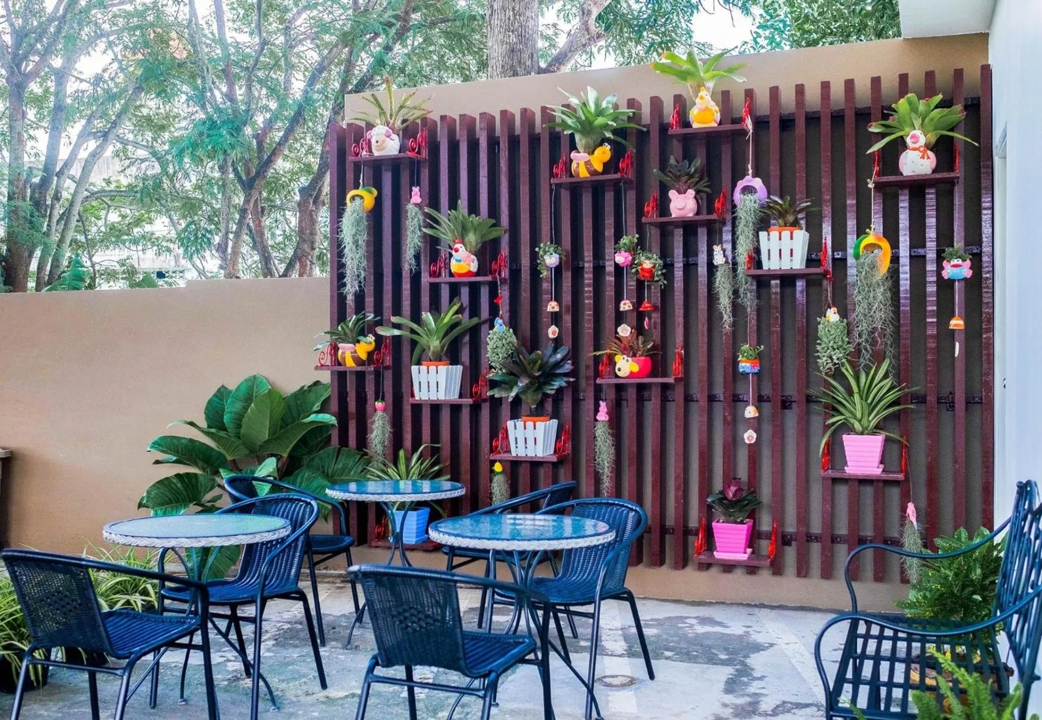 Garden in The Topaz Residence Phuket Town