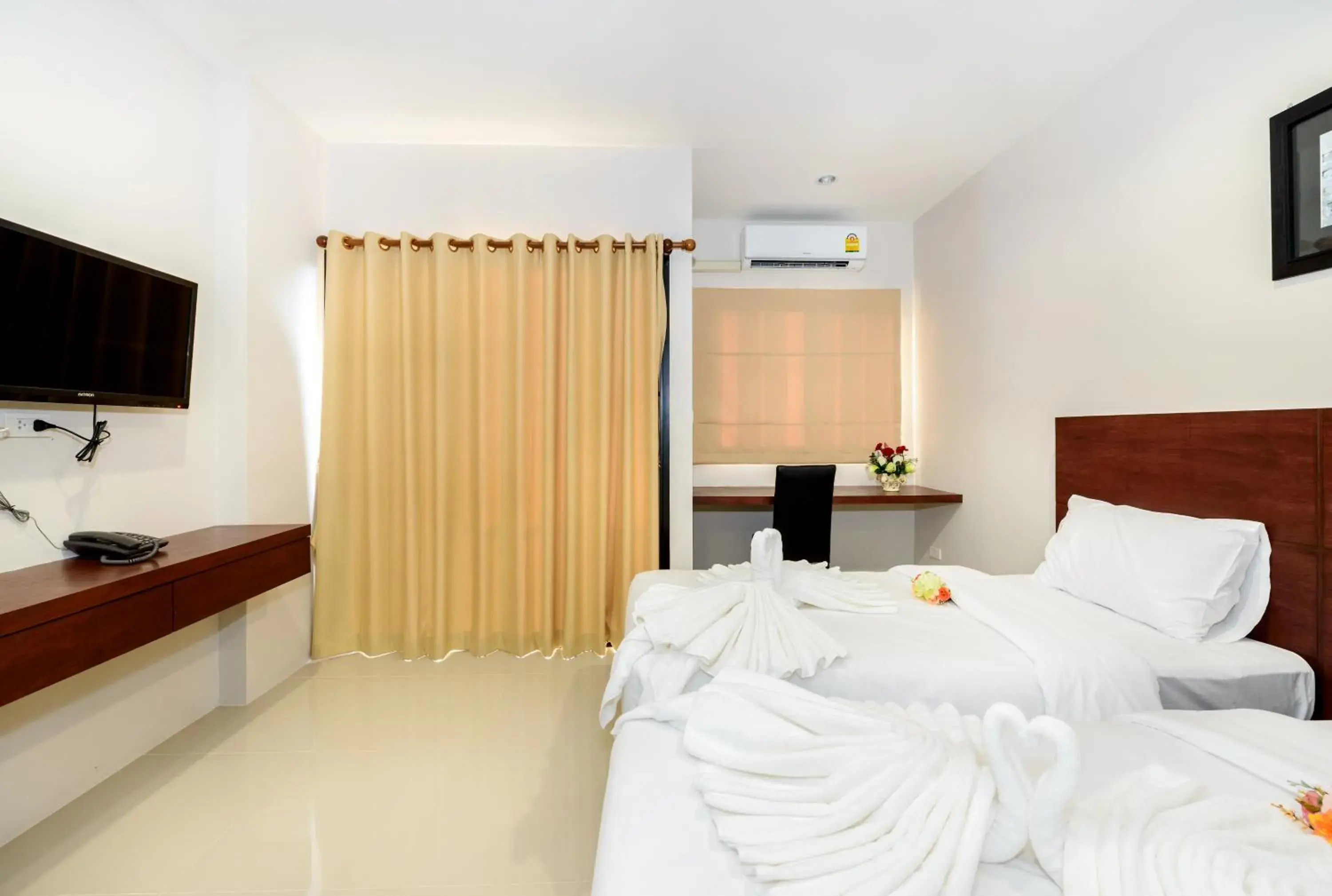 Bed in The Topaz Residence Phuket Town Bed in The Topaz Residence Phuket Town