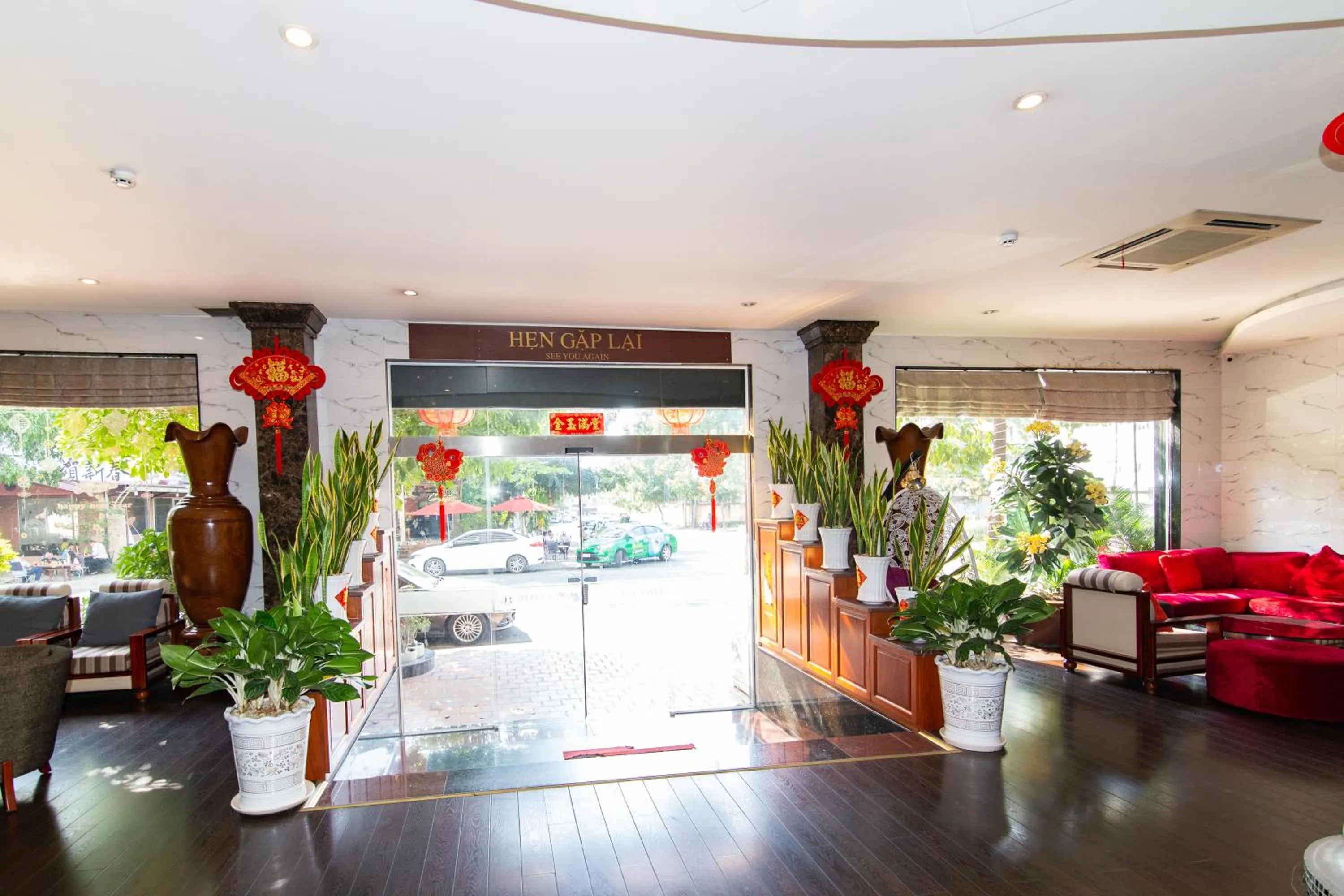 Lobby or reception in Long Bao Chau Hotel