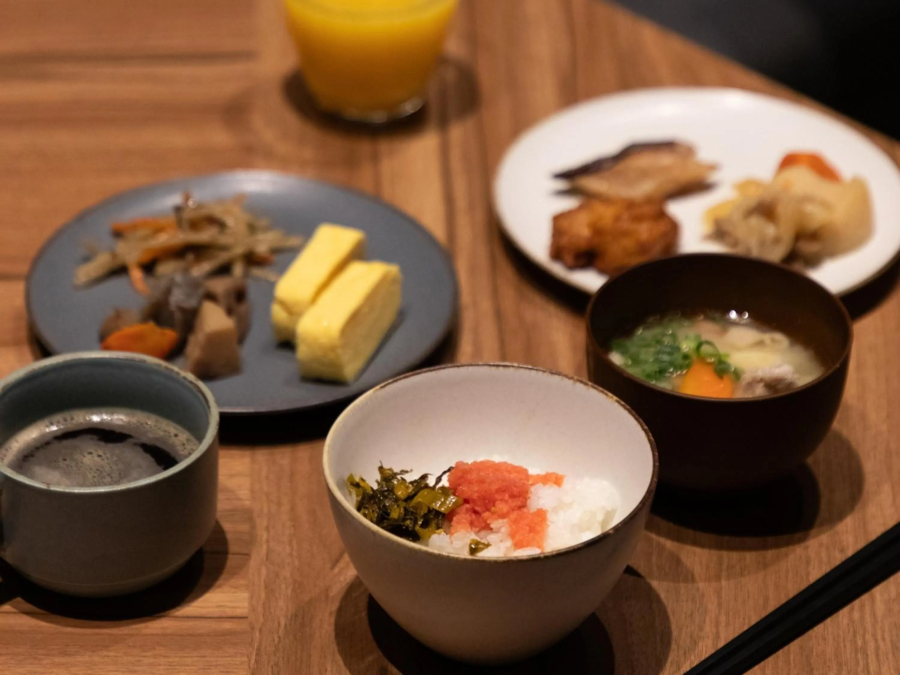 Breakfast in CROSS Life Hakata Tenjin