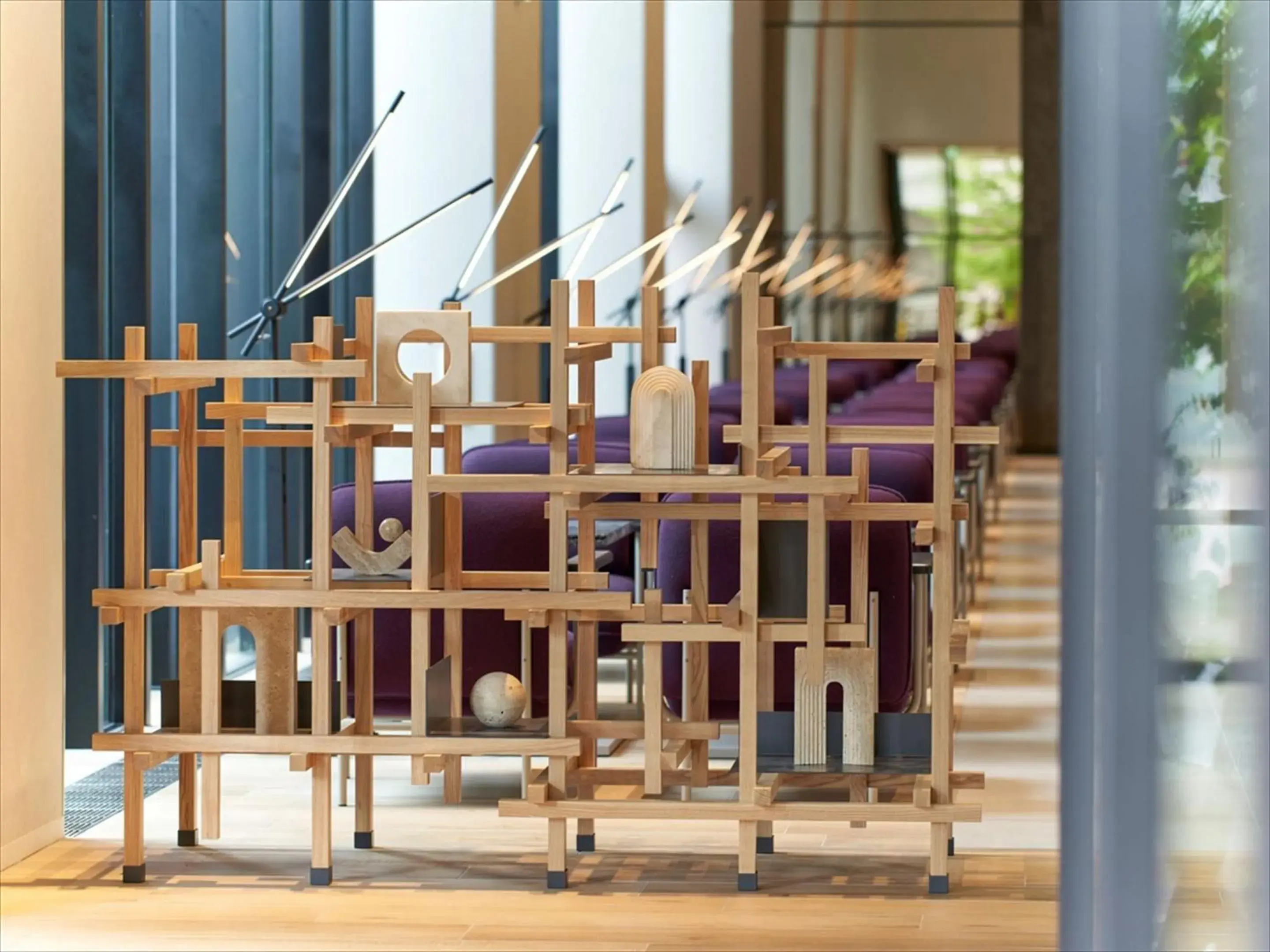 Lobby or reception in CROSS Life Hakata Tenjin Lobby or reception in CROSS Life Hakata Tenjin