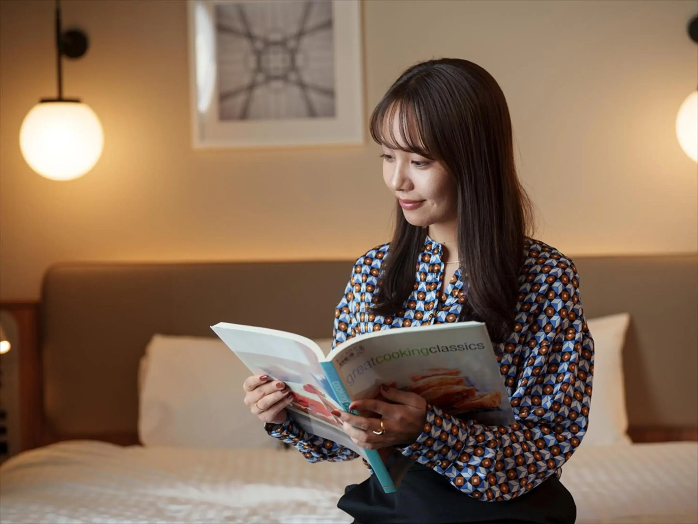 Bed in CROSS Life Hakata Tenjin Bed in CROSS Life Hakata Tenjin