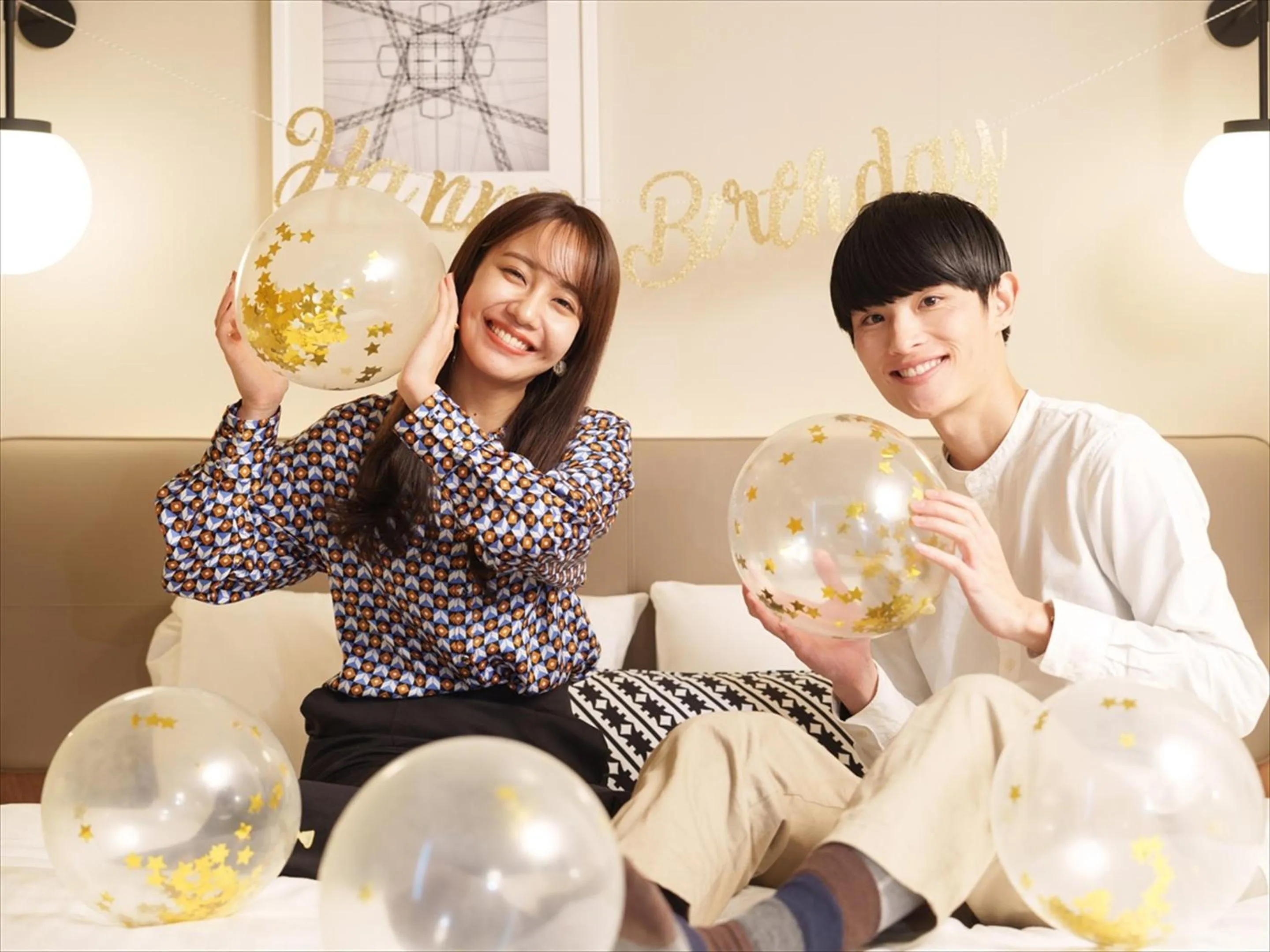 Bed in CROSS Life Hakata Tenjin