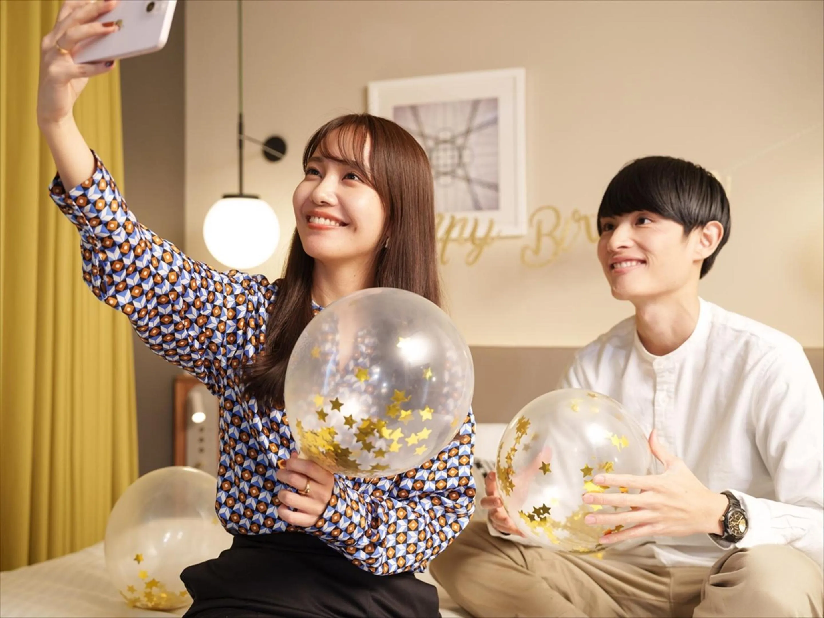 Bed in CROSS Life Hakata Tenjin