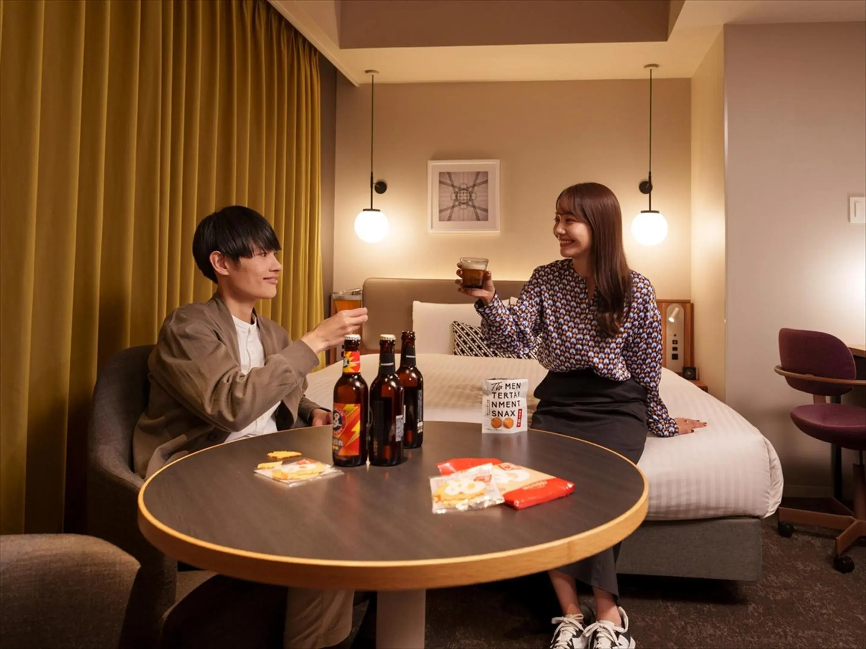 Bed in CROSS Life Hakata Tenjin Bed in CROSS Life Hakata Tenjin