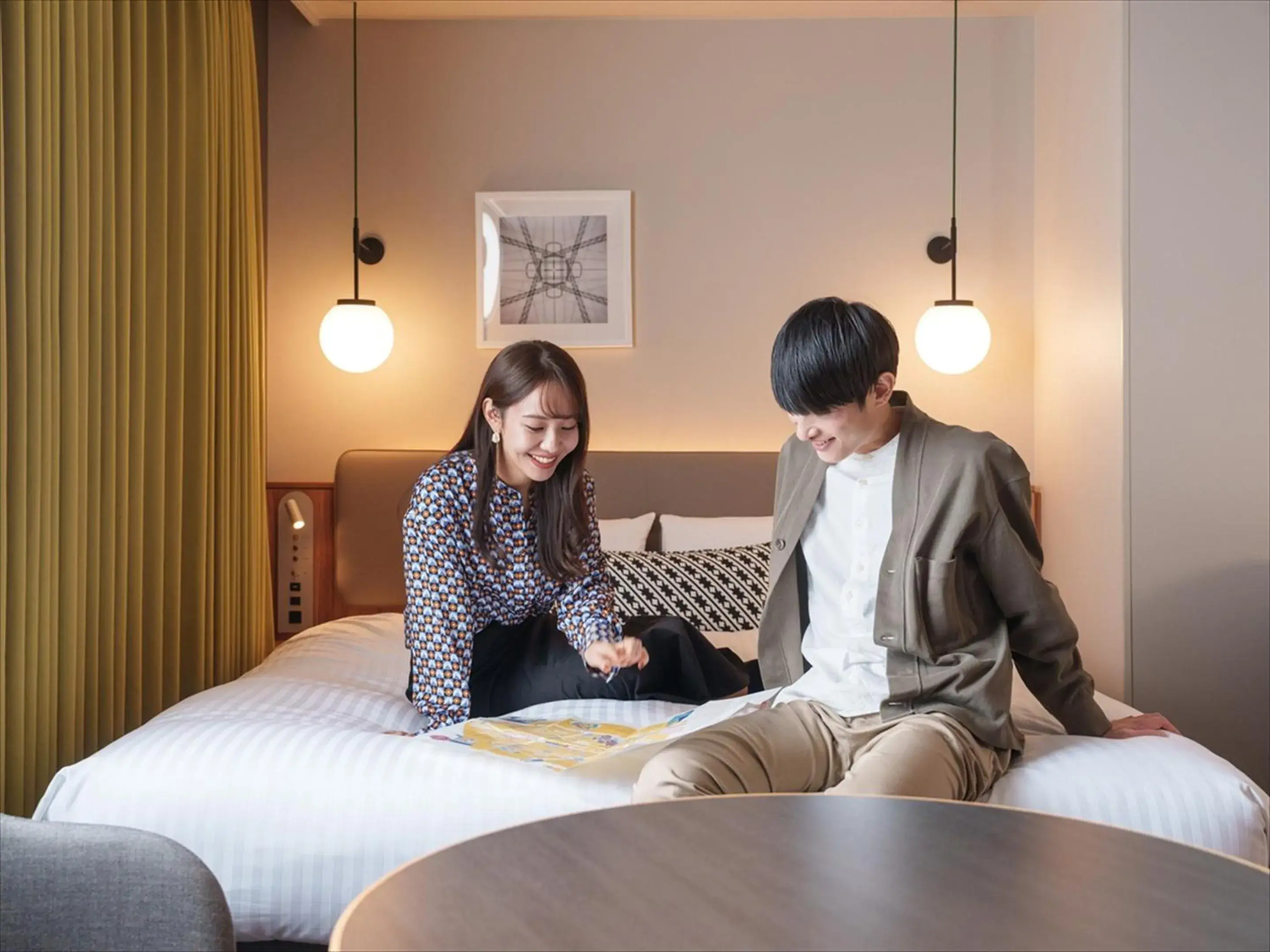 Bed in CROSS Life Hakata Tenjin Bed in CROSS Life Hakata Tenjin