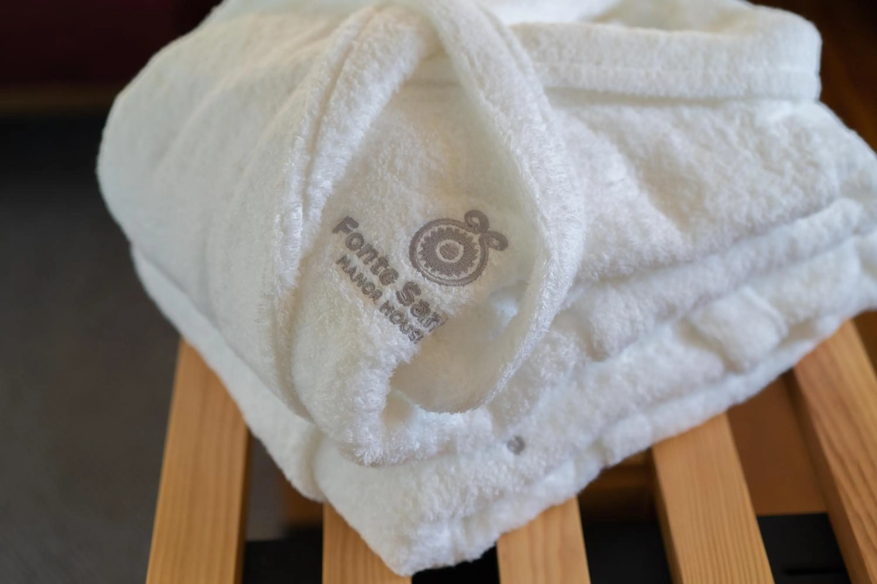 Decorative detail in FONTE SANTA Manor House