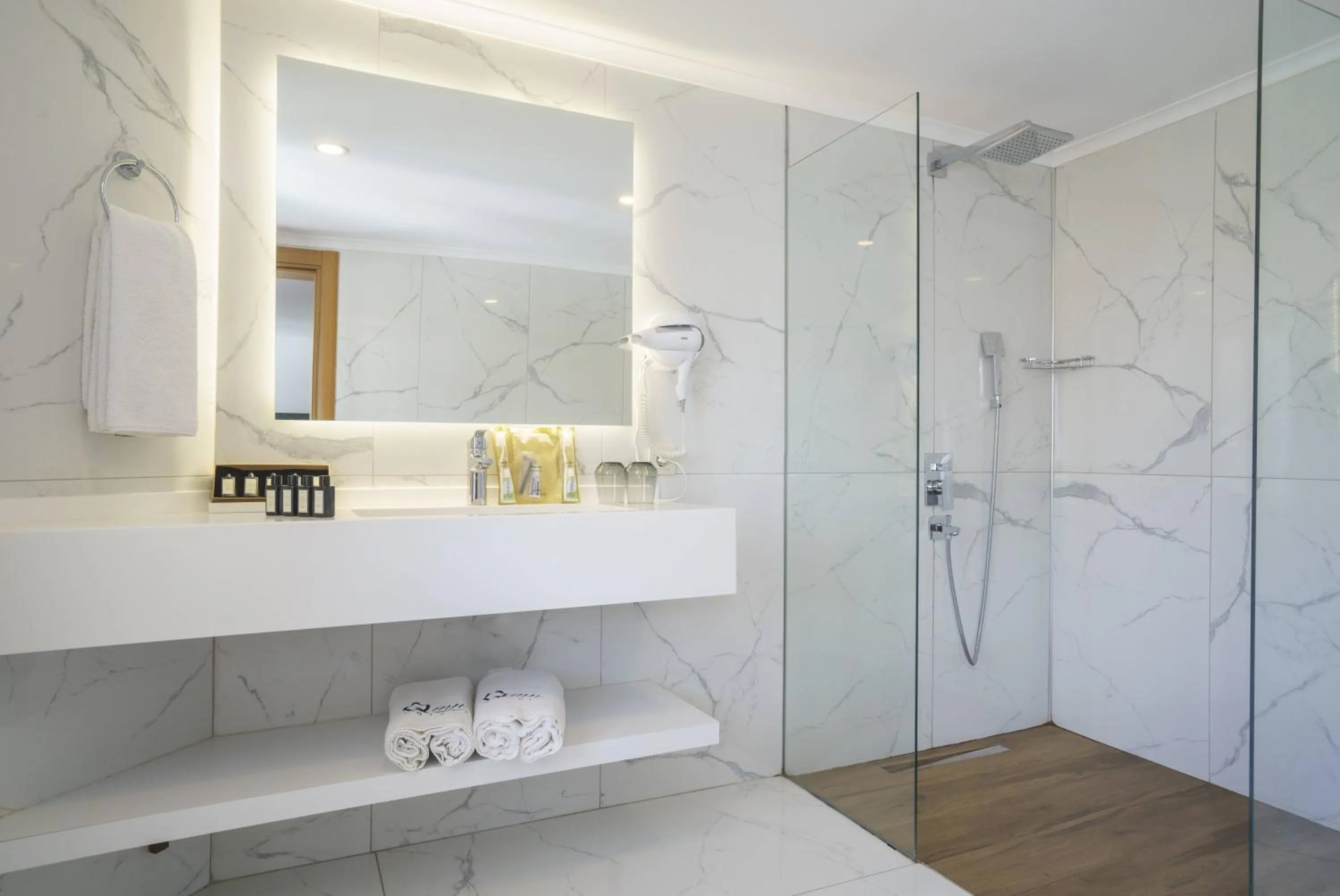 Shower in Qinn Hotel