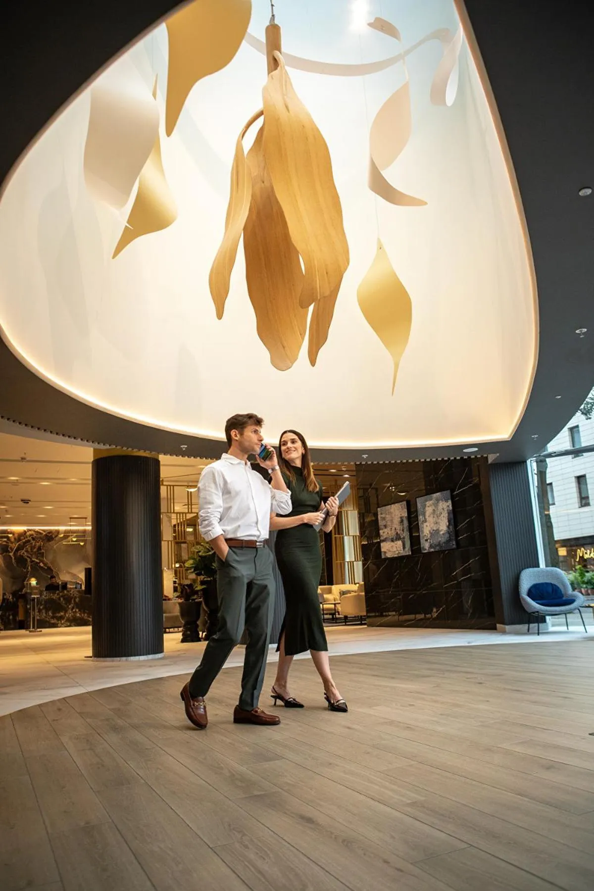 Lobby or reception in Riu Plaza London Victoria