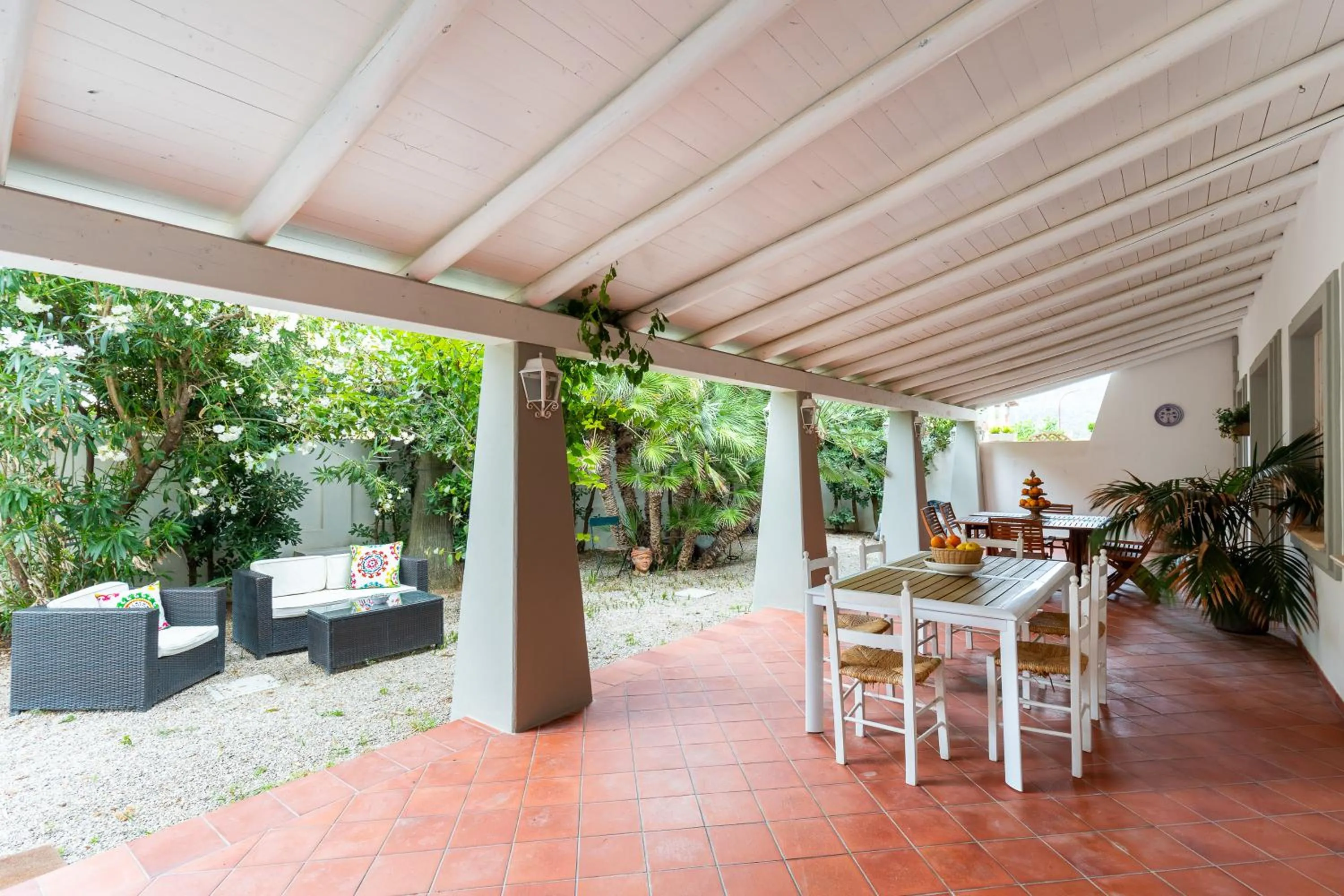 Patio in Villa Mancuso De Gaetani & SPA