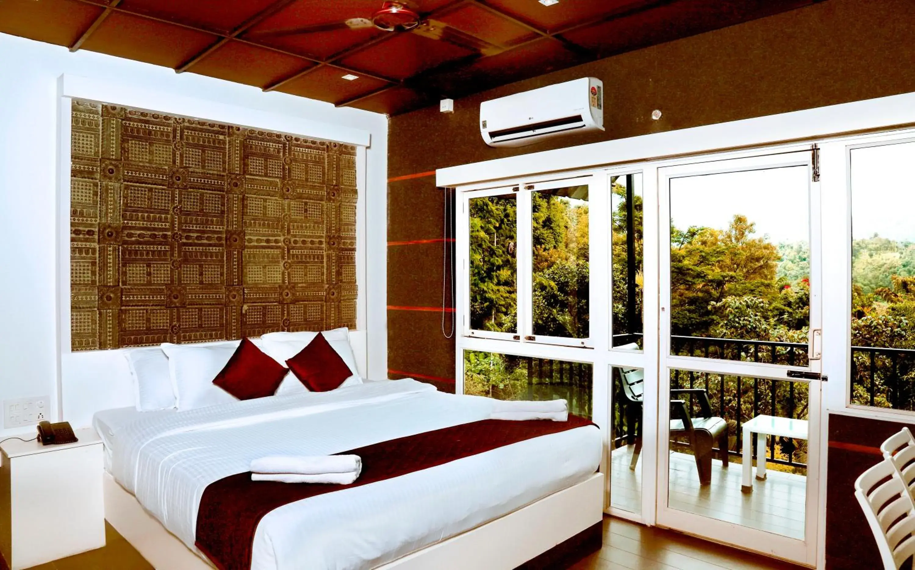 Bedroom, Bed in Santhi Hill View Resort Bedroom, Bed in Santhi Hill View Resort