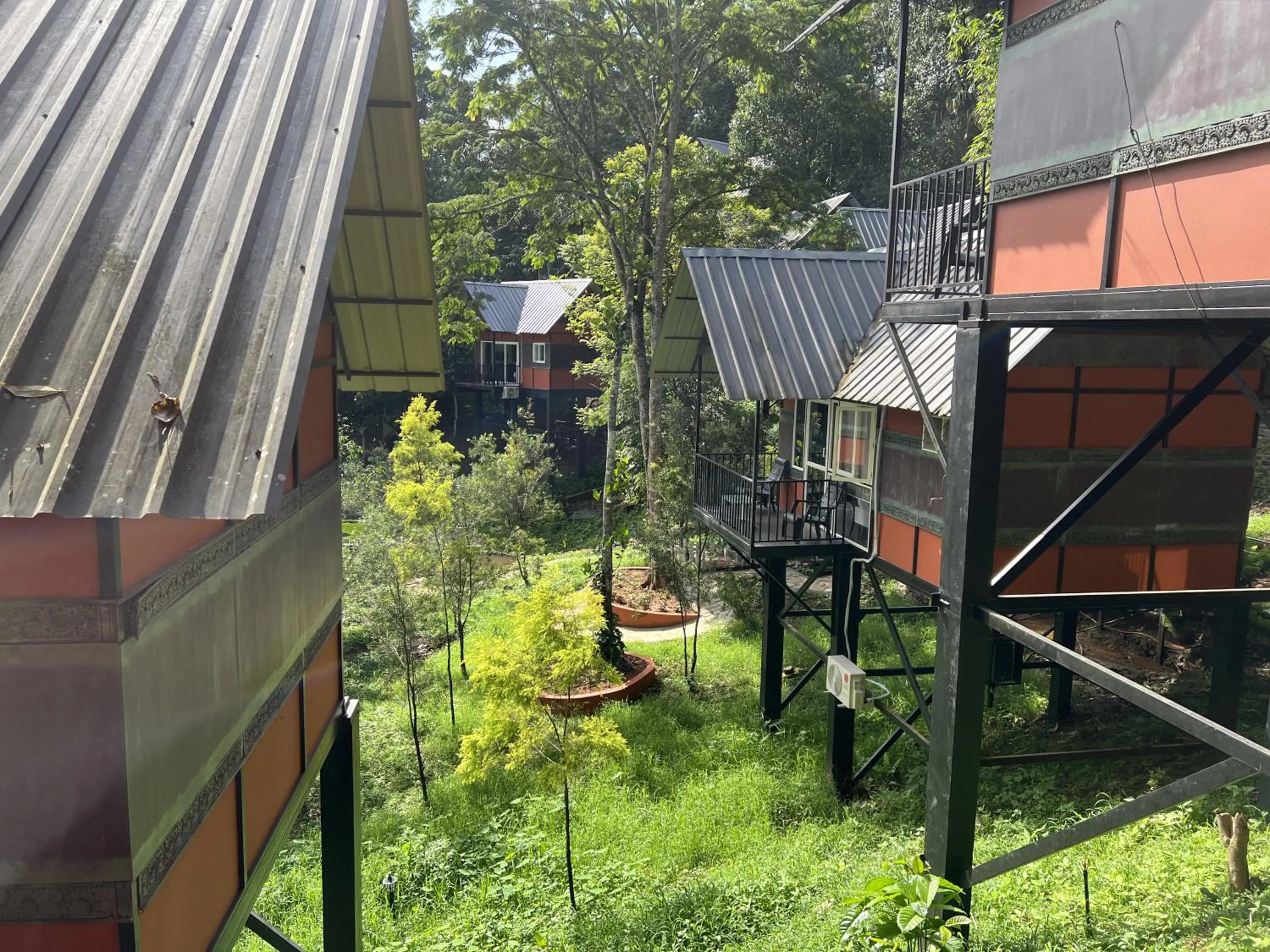 Property building in Santhi Hill View Resort