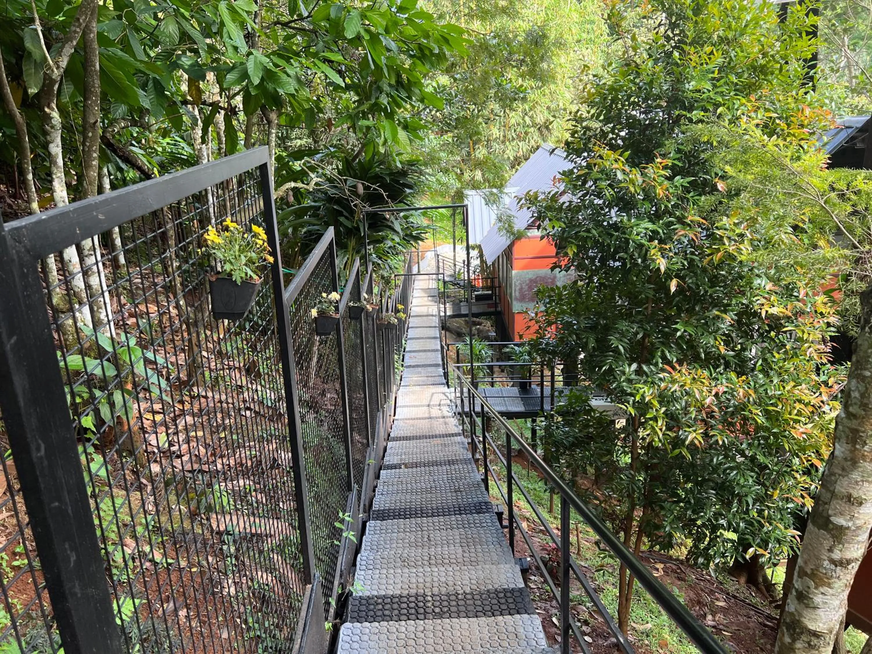 Floor plan in Santhi Hill View Resort