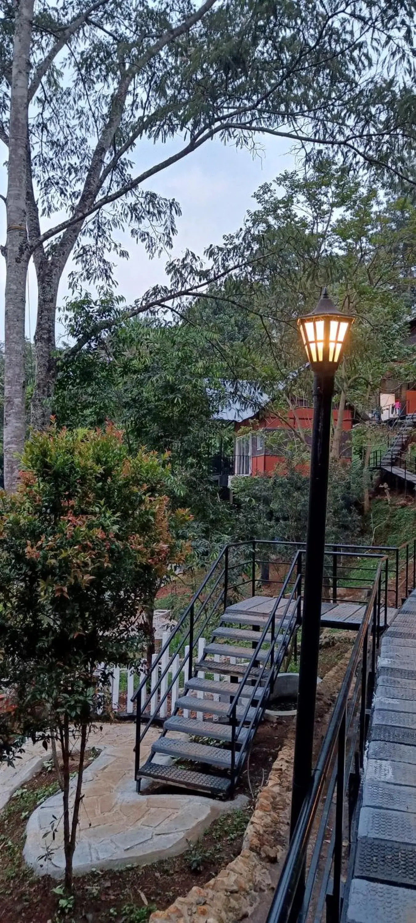 Patio in Santhi Hill View Resort Patio in Santhi Hill View Resort