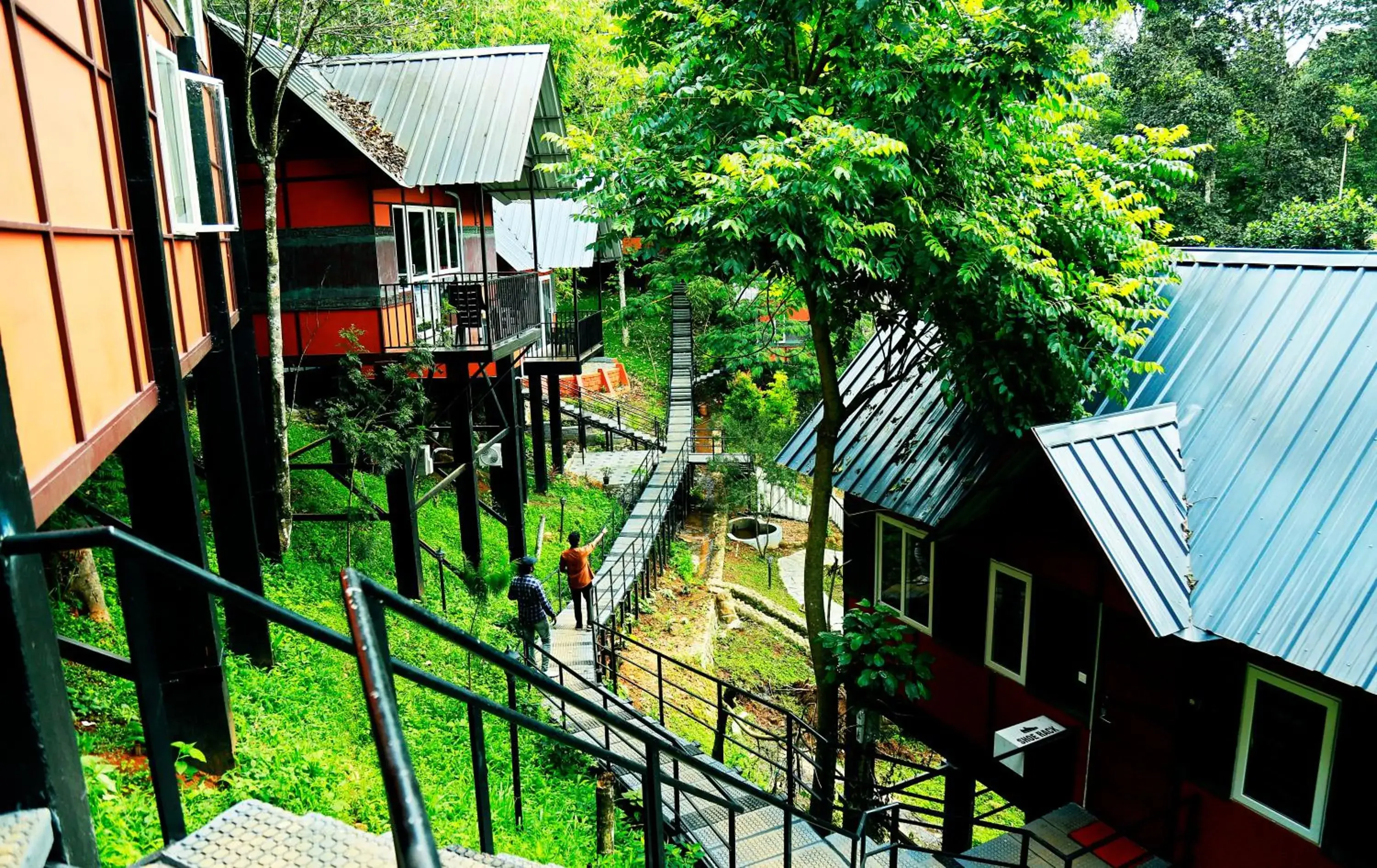 Property building in Santhi Hill View Resort Property building in Santhi Hill View Resort