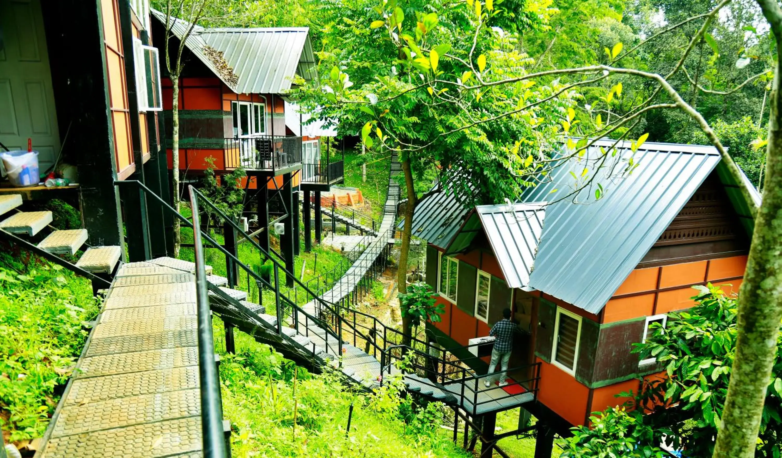 Property building in Santhi Hill View Resort Property building in Santhi Hill View Resort