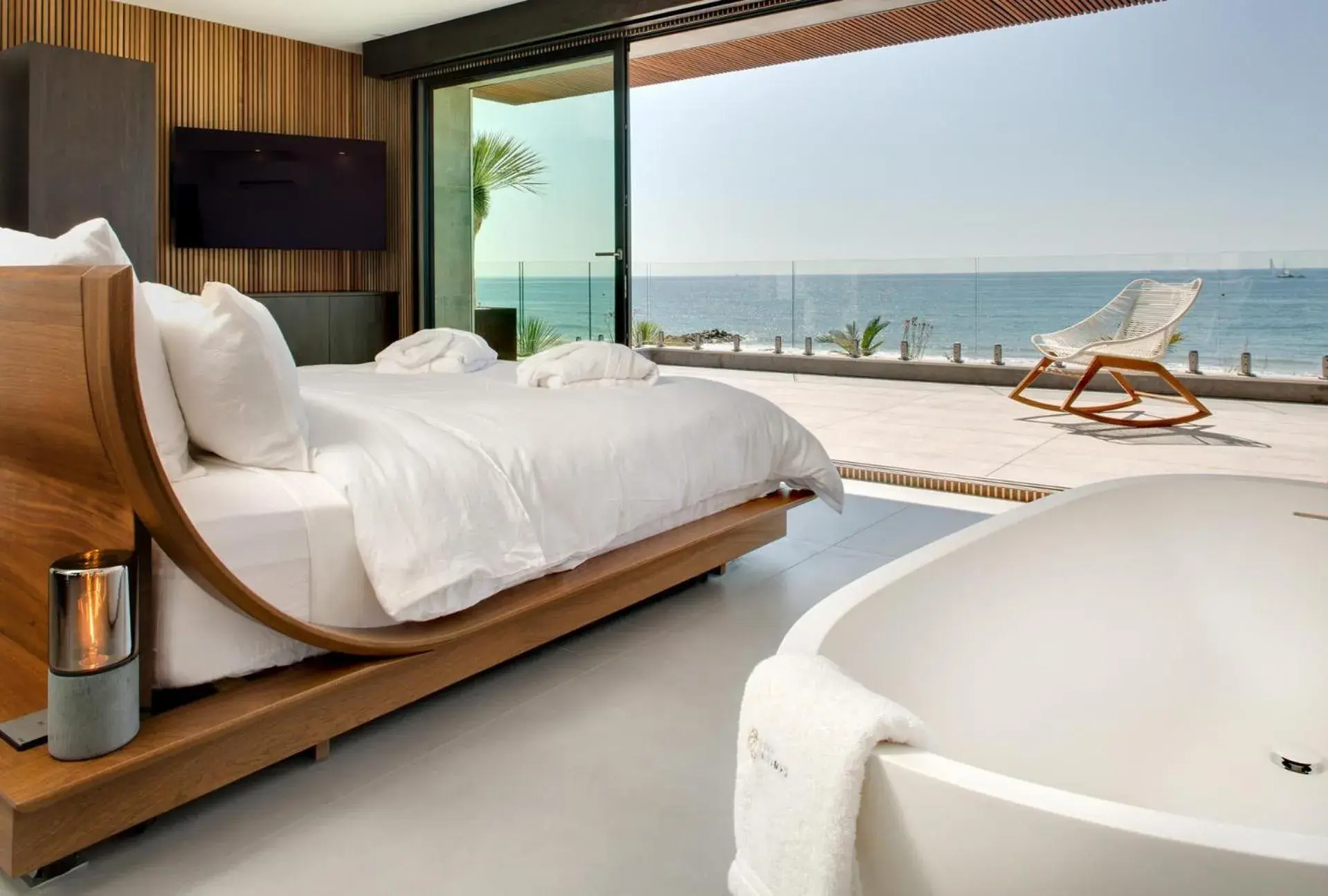 Bed in Villa Miramar Frontignan Bed in Villa Miramar Frontignan