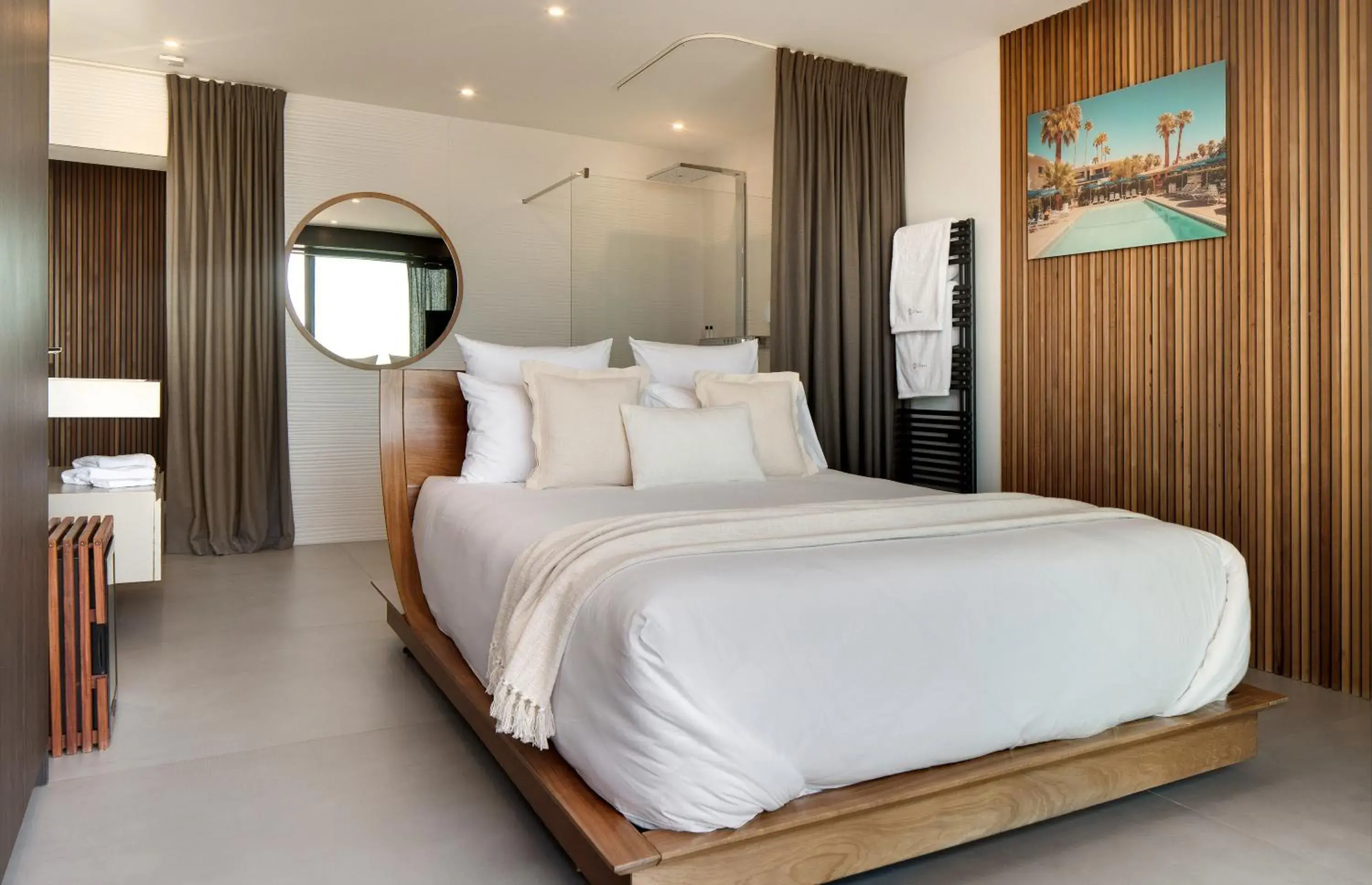 Bed in Villa Miramar Frontignan Bed in Villa Miramar Frontignan