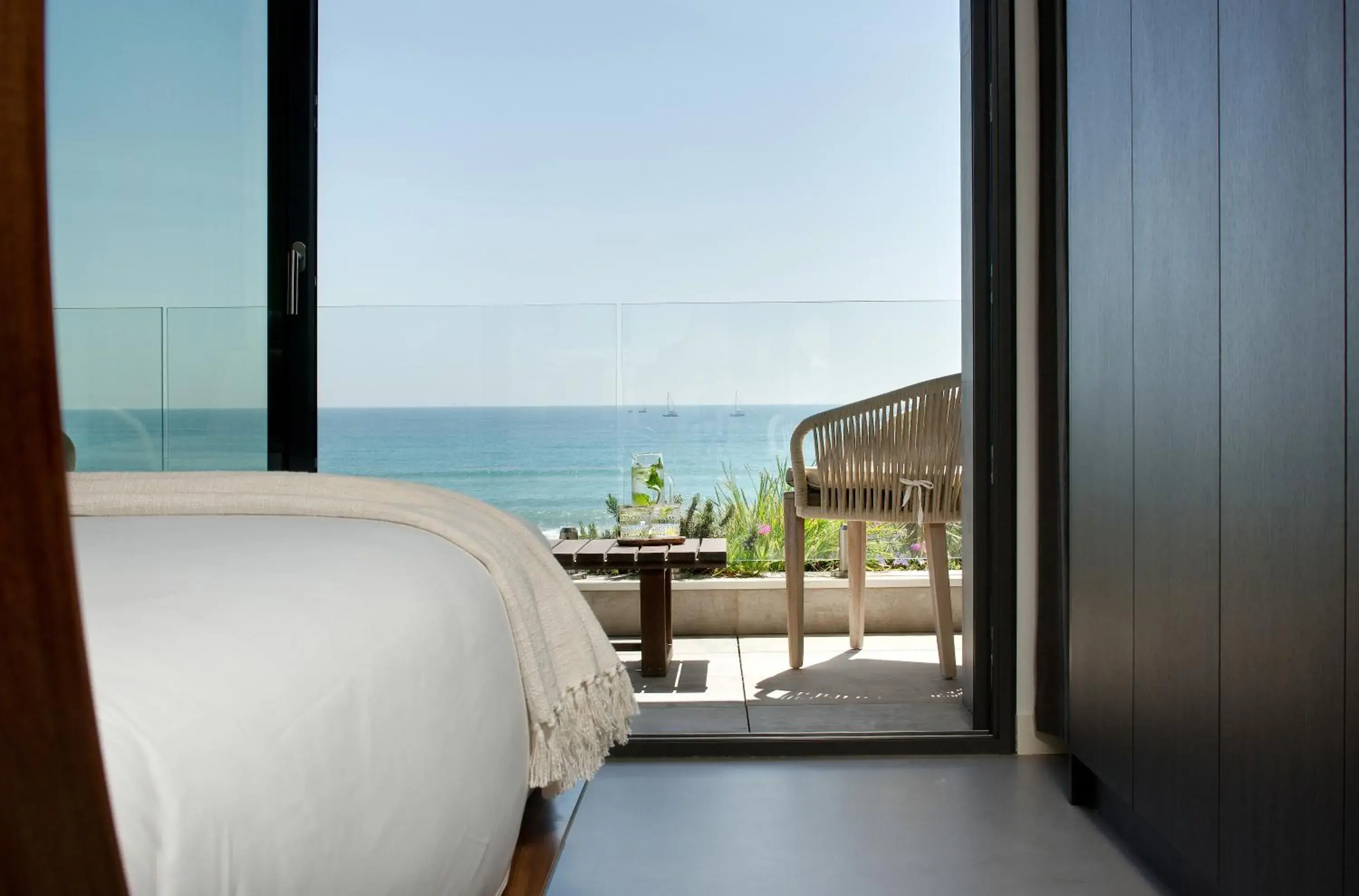 Bed in Villa Miramar Frontignan Bed in Villa Miramar Frontignan