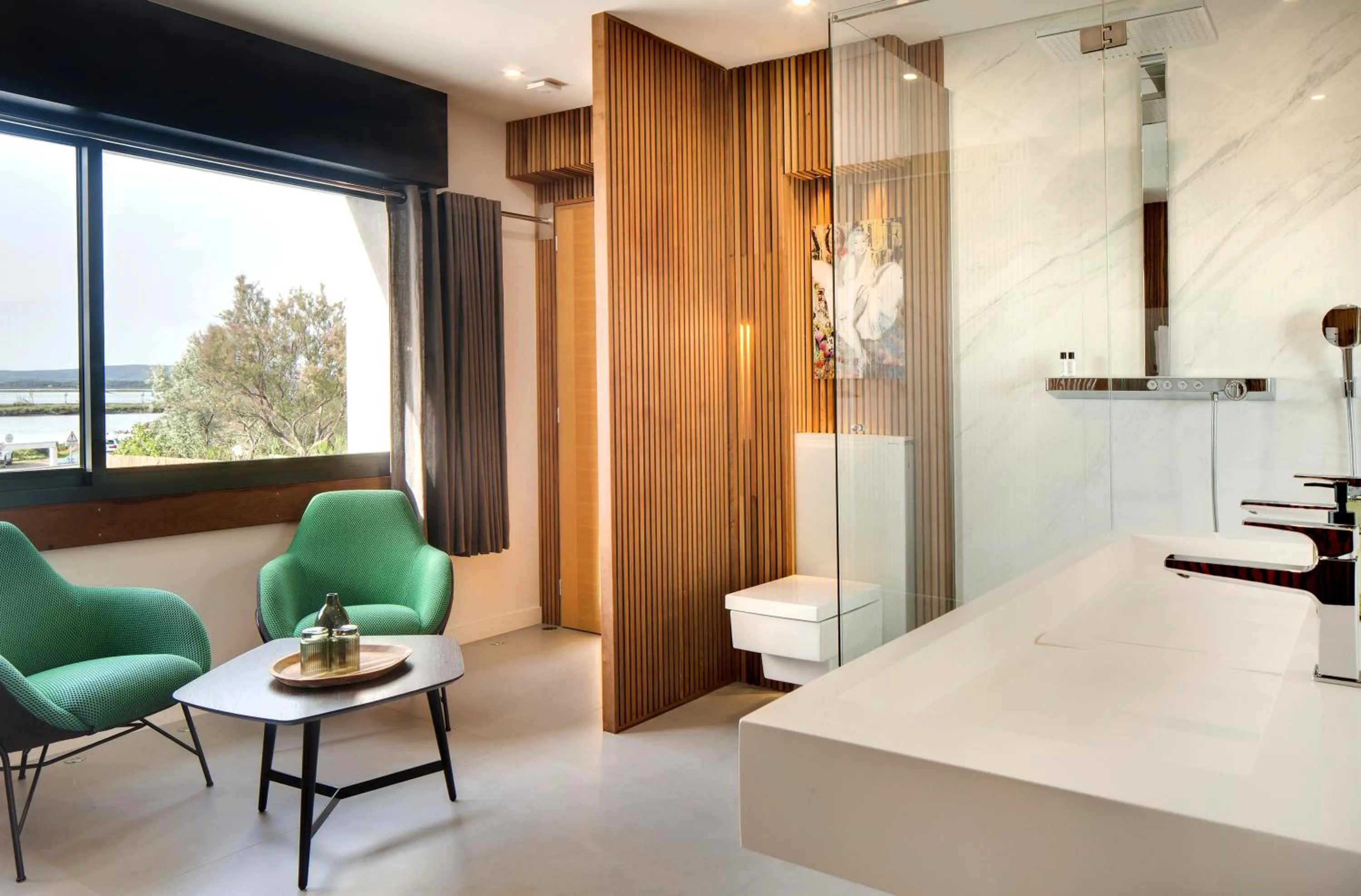 Bed in Villa Miramar Frontignan