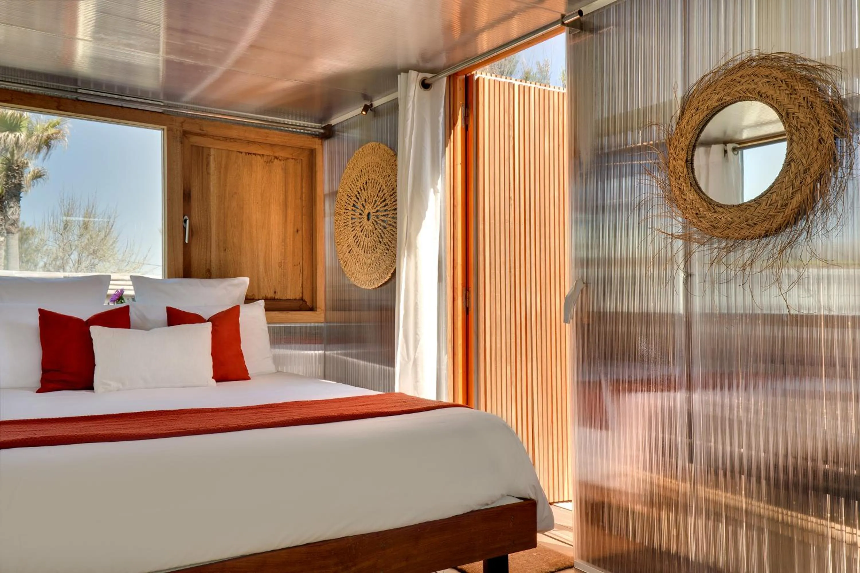 Bed in Villa Miramar Frontignan