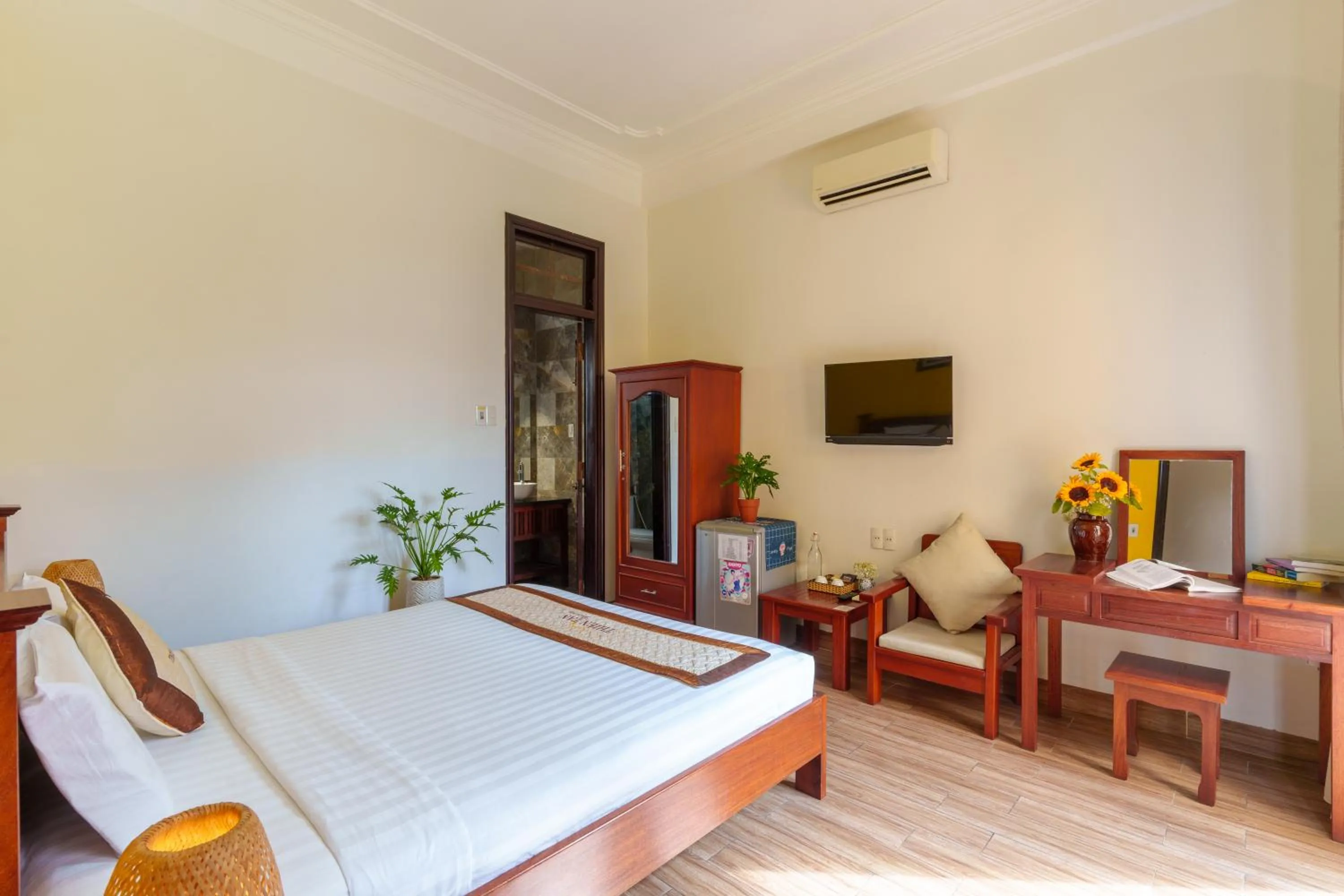 Bedroom, Bed in Thien Tan Villa with Private Pool