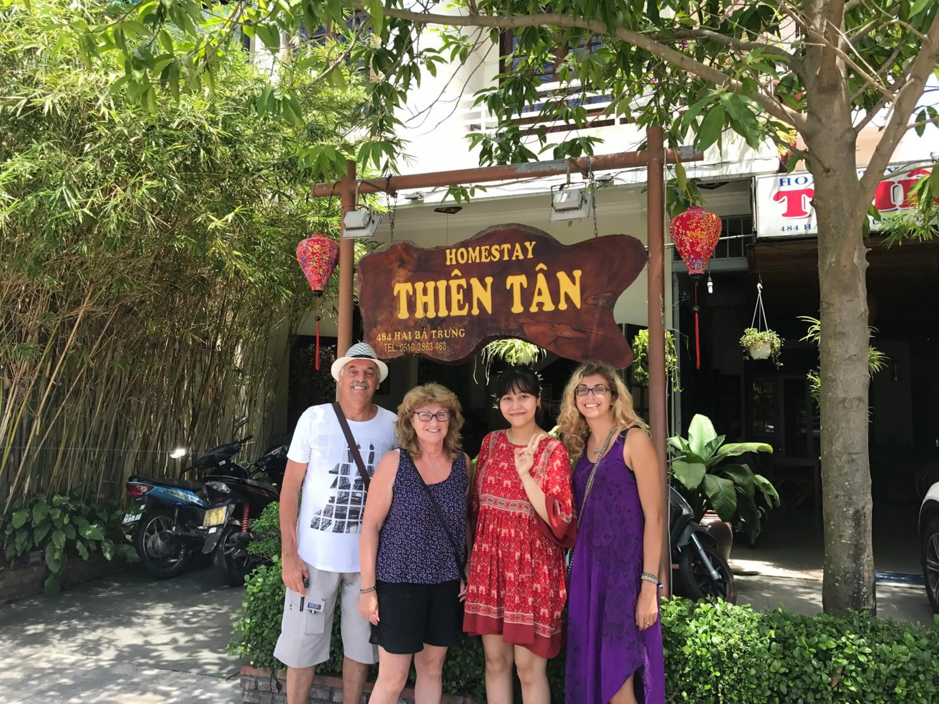 Facade/entrance in Thien Tan Villa with Private Pool