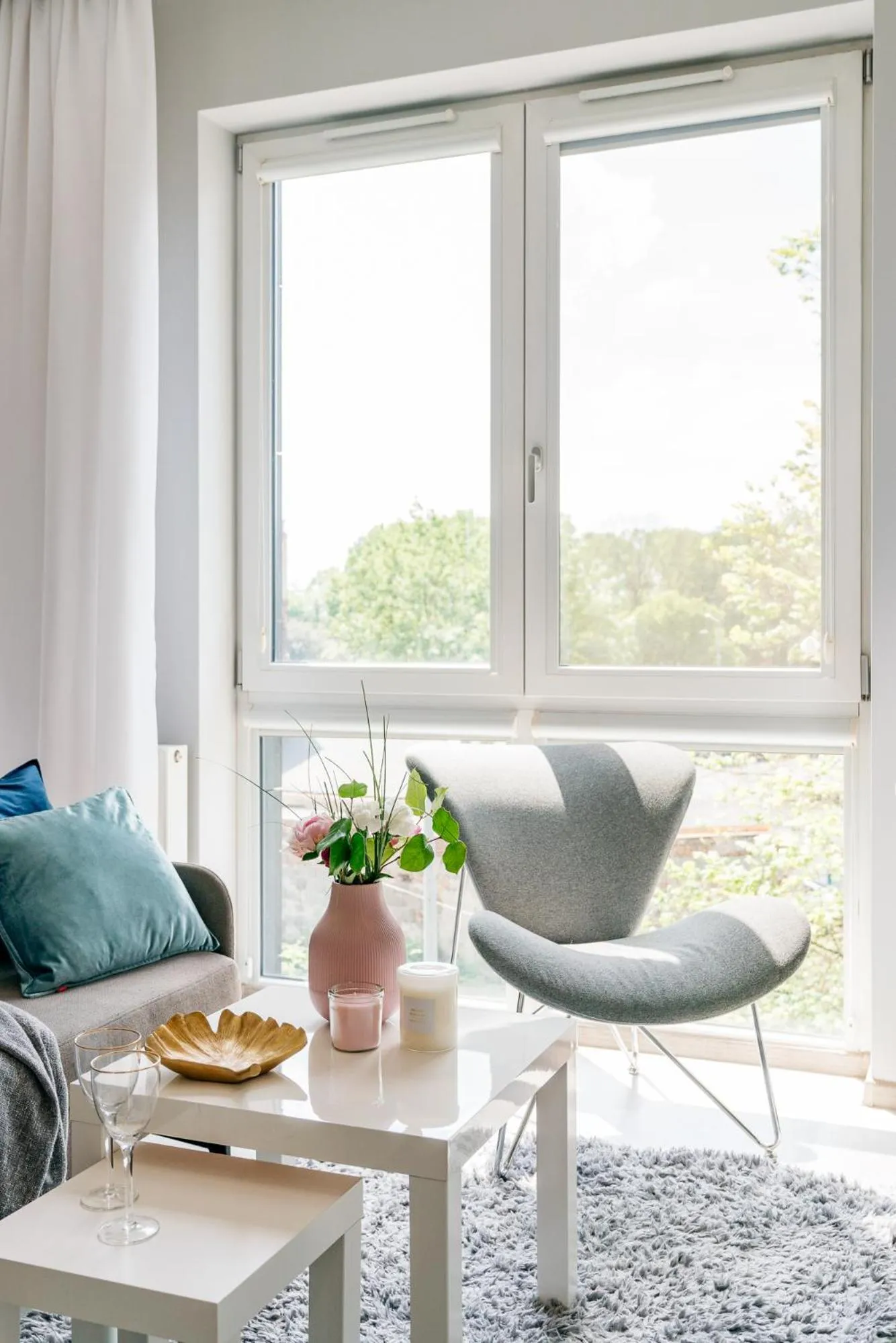 Living room in Bright Apartments - LoftAffair