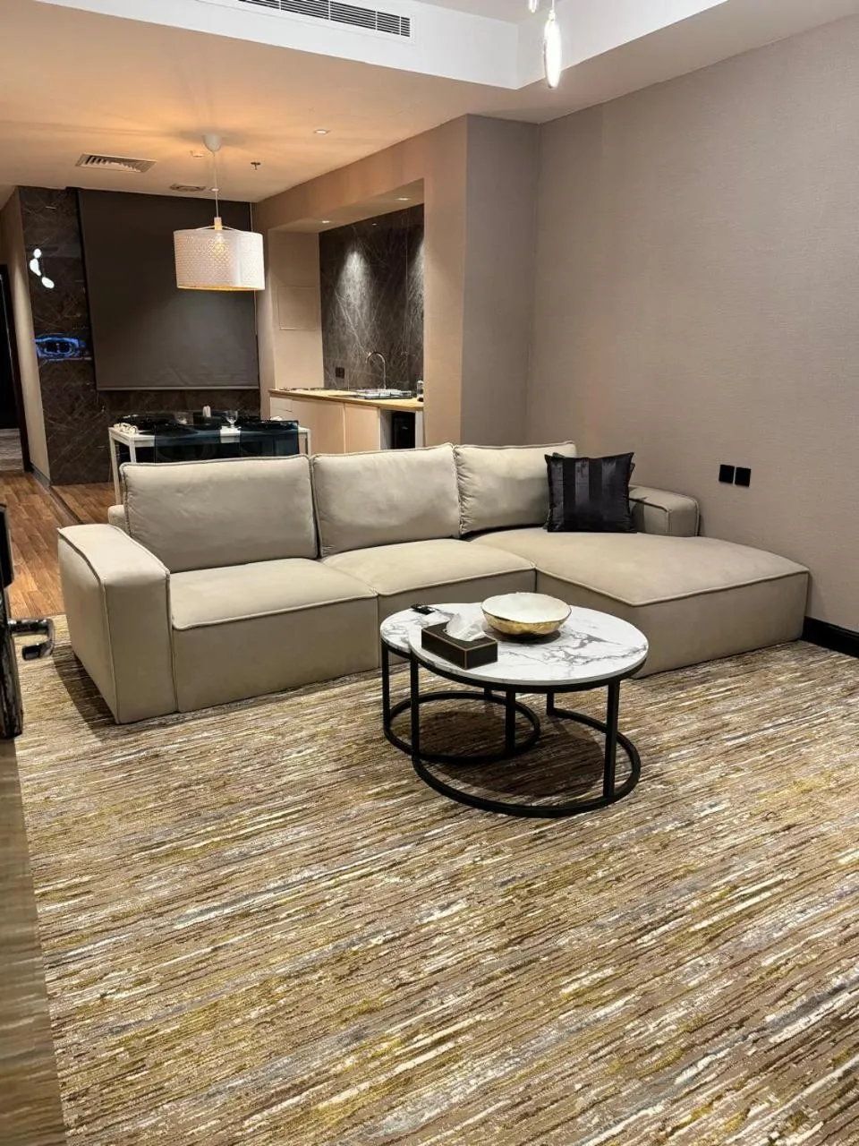 Seating area in Dana Hotel